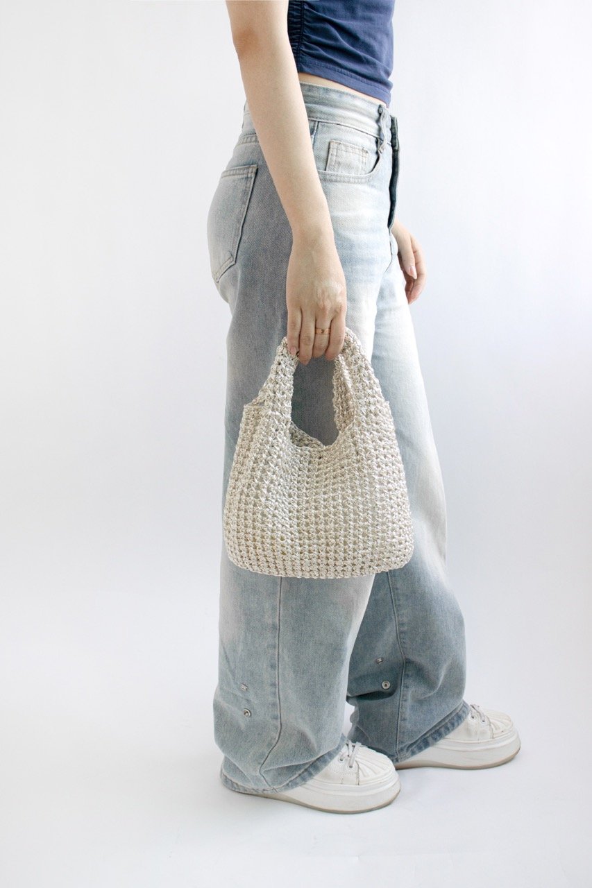 【Yarn-a】Metalic play code bagelbag