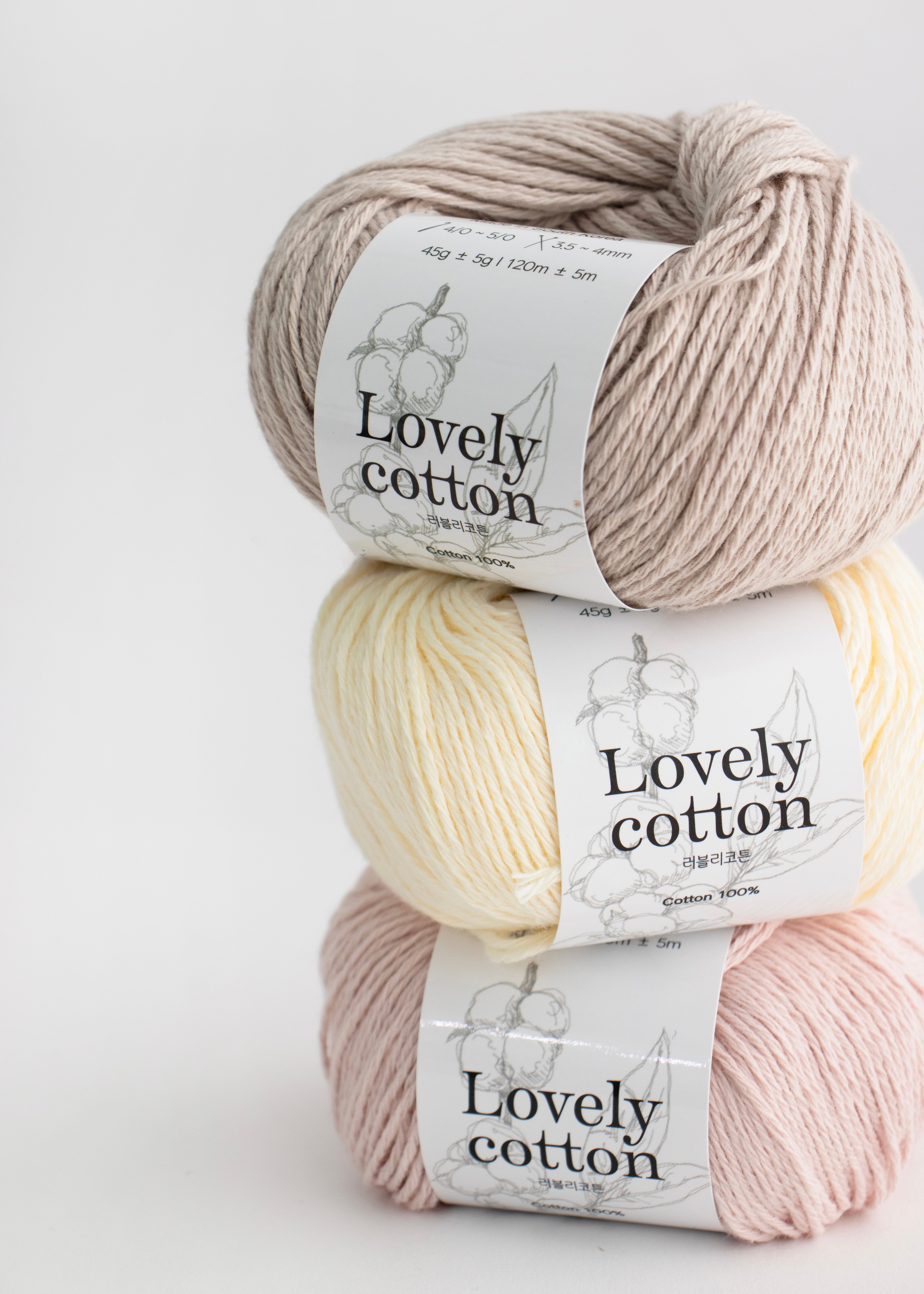 【Yarn-a】Lovely cotton 45g