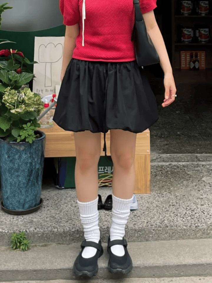 浪漫顯瘦 氣球褲裙(內裡安全褲) 浪漫顯瘦 氣球褲裙(內裡安全褲)