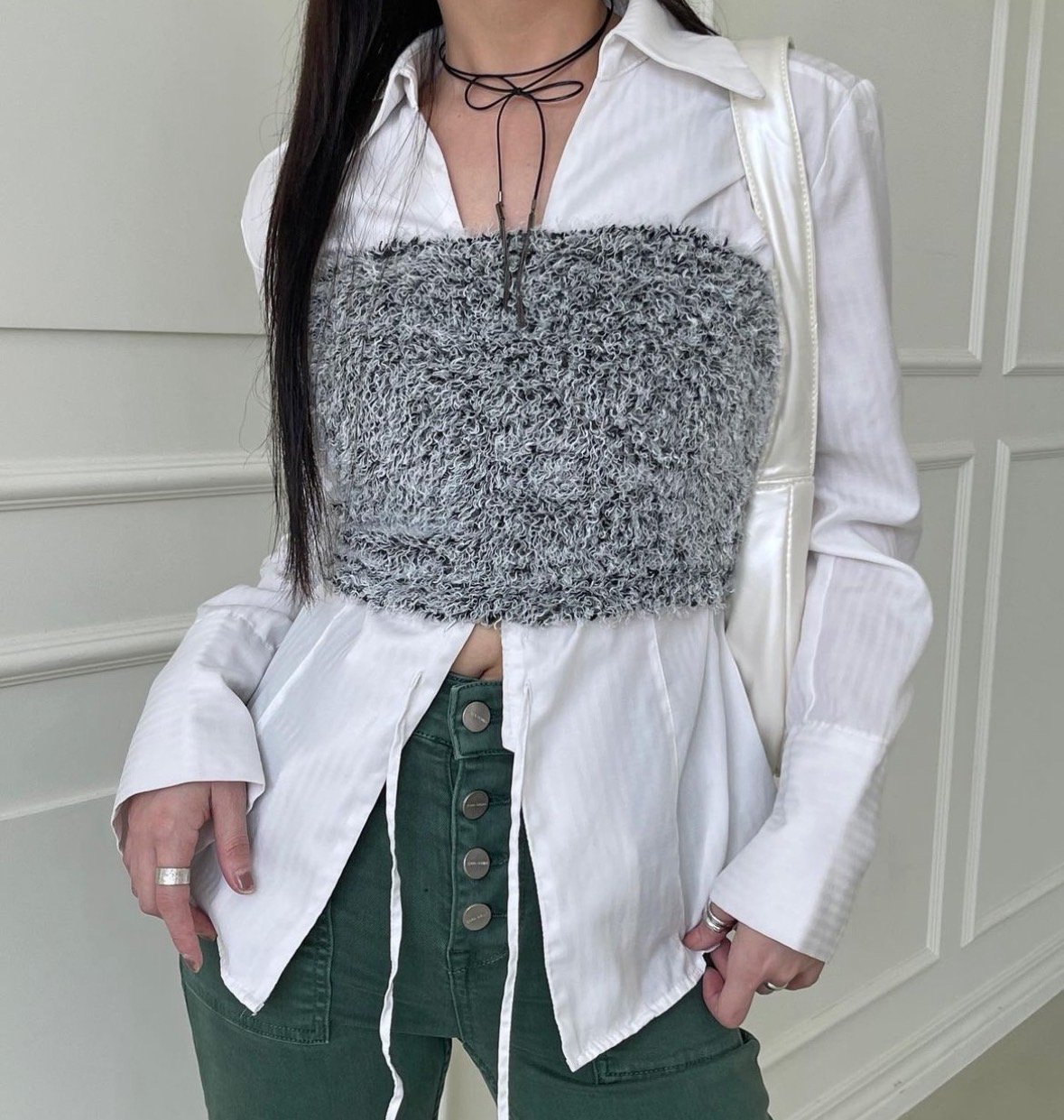 熊熊平口TOP (鬆緊)