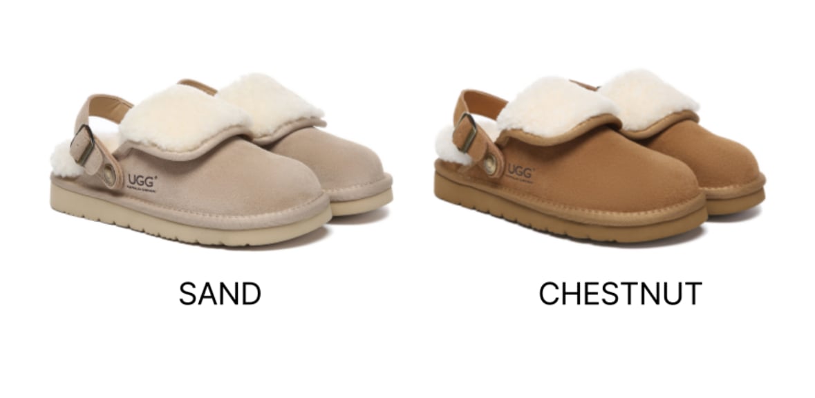 25 UGG 羊毛 翻舌 涼拖2穿