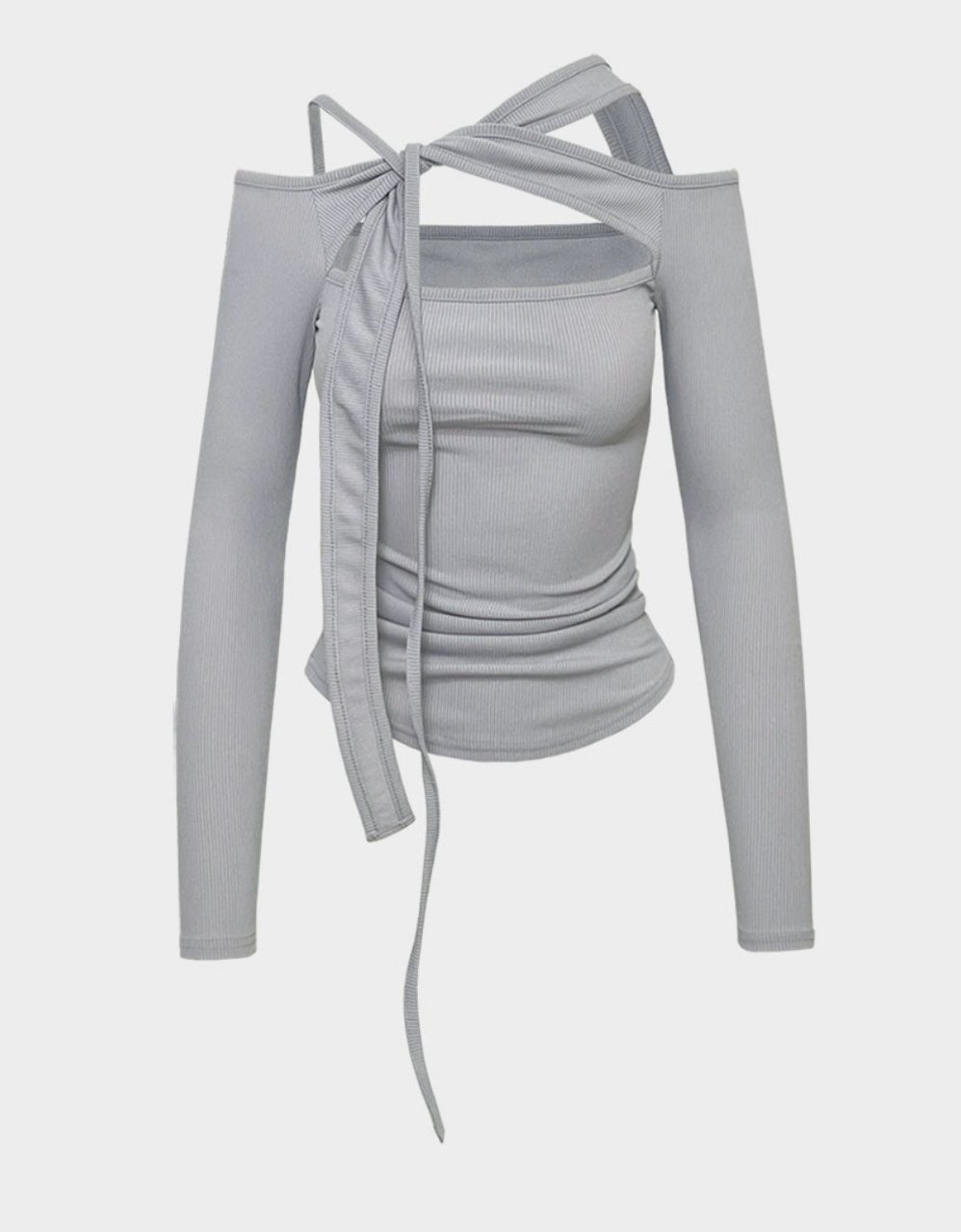 多ways 綁帶芭蕾 挖空T