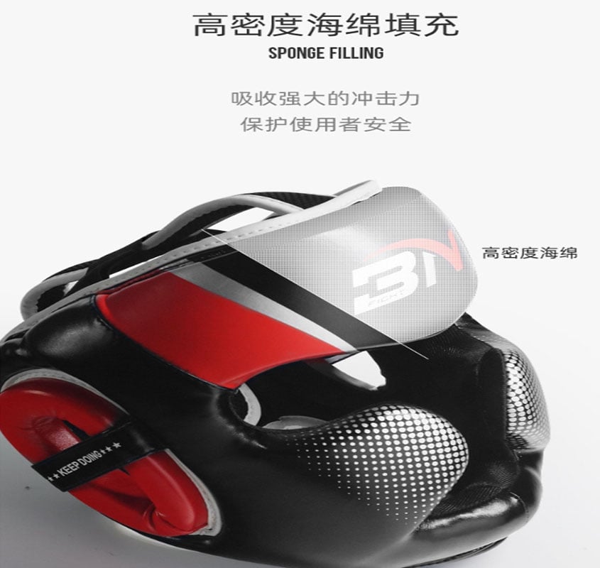 ~子甄彣璟~泰拳 跆拳道 全防護頭盔 護頭套 空手道護頭 拳擊頭套 散打 訓練帽 練習護具 運動頭套 拳館 成人兒童頭套