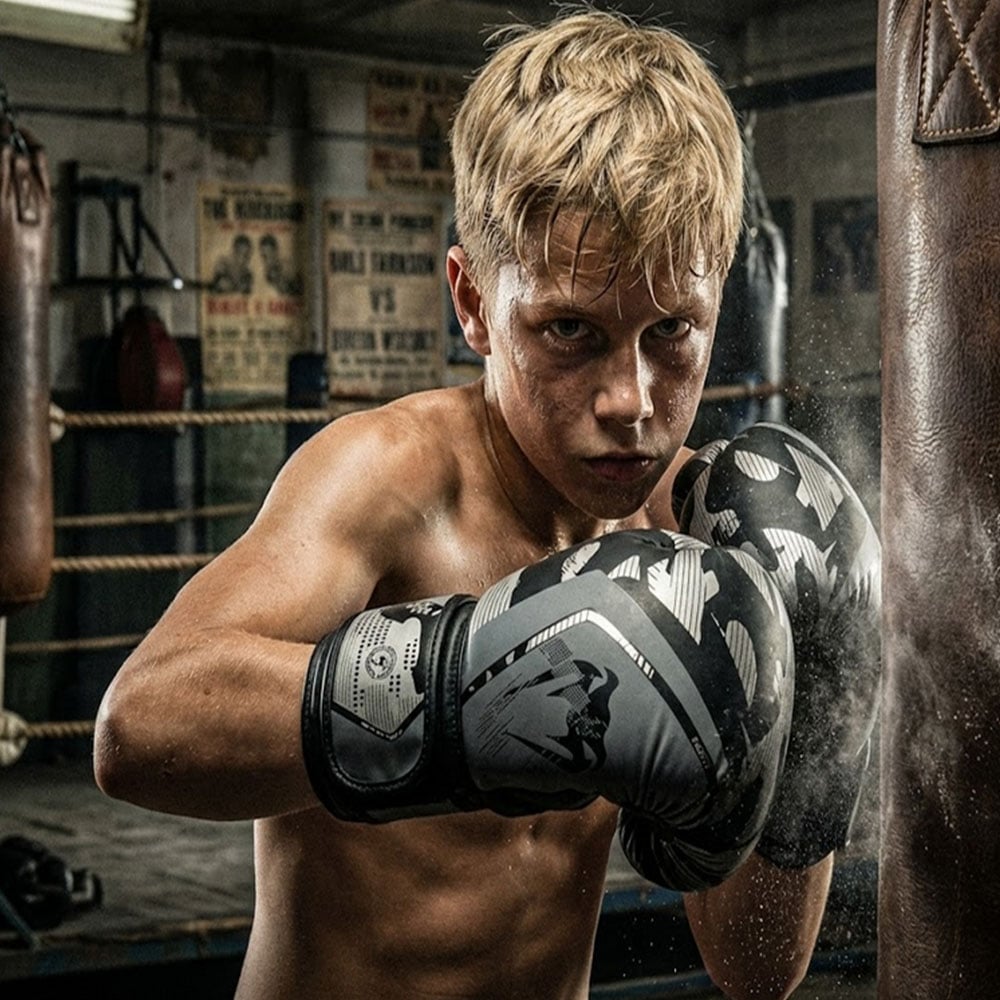 ~子甄彣璟~拳套 拳擊 手套 耐磨透氣 散打 泰拳 搏擊 散打 泰拳 格鬥 散打 健身運動