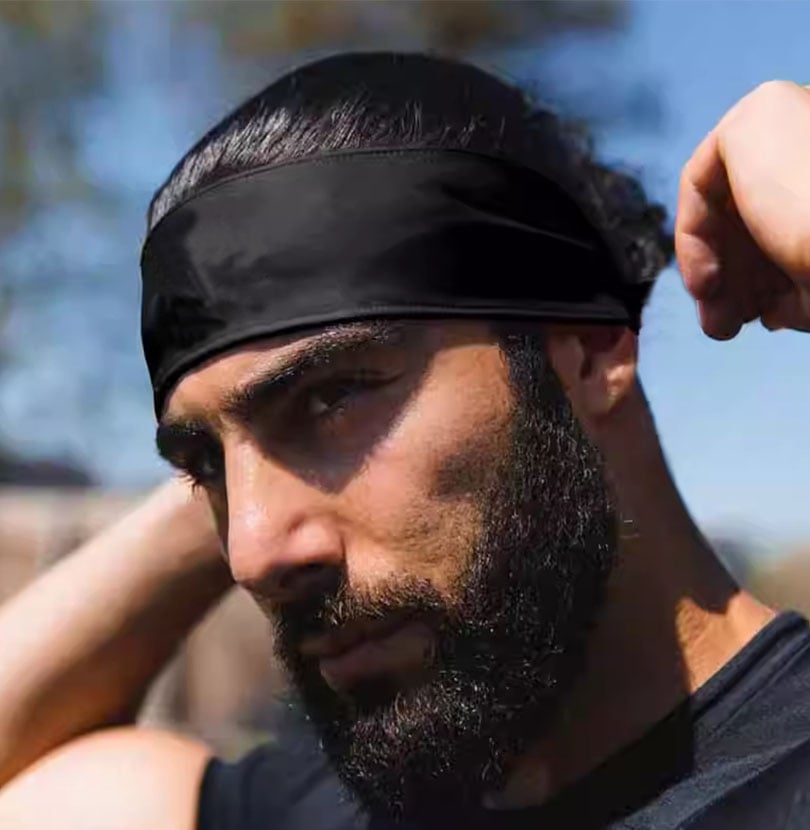 ~子甄彣璟~戰牌-運動吸汗頭帶 止汗 頭帶 運動汗帶 束髮圈 髮帶 毛巾 髮帶 頭巾 跑步 慢跑 瑜珈 健身 運動頭巾