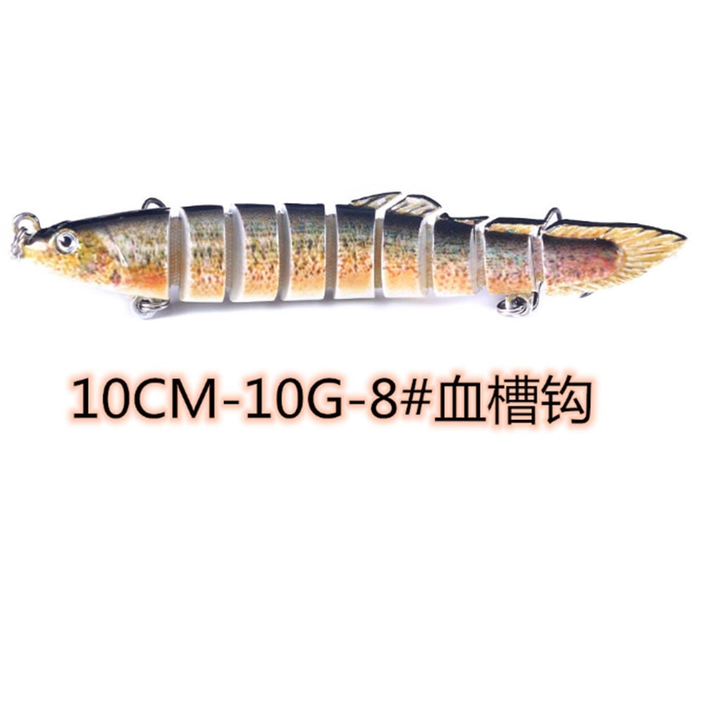 ~子甄彣璟~泥鰍 硬餌 路亞假餌 路亞餌 多節魚 魚餌 仿生餌 泳姿逼真 假魚 假餌 全泳層通殺