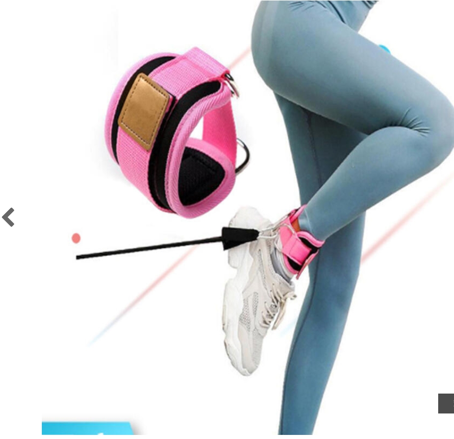 ~子甄彣璟~門架腳環 拉力器 腳套 瑜珈 運動 健身 腳踝扣 腿部 訓練器 練臀 練腿 綁腿 阻力繩 拉伸器 拉力繩