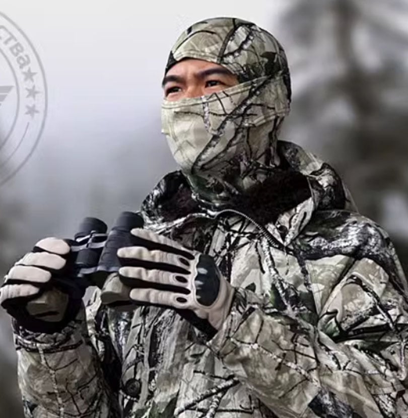 ~子甄彣璟~戰術頭套 響尾蛇蟒紋面罩 迷彩面罩 忍者頭套 CS頭套 野戰 叢林戰 自行車 腳踏車 機車防曬 防風 防寒