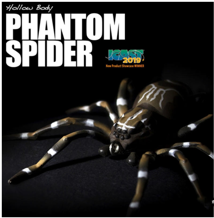 ~子甄彣璟~西子 美國浪刻蜘蛛 逼真感十足 仿真擬餌 魚餌 昆蟲 路亞餌 假餌 誘餌 仿生餌 專制翹嘴