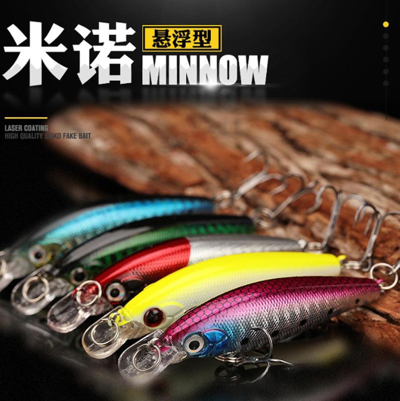 ~子甄彣璟~鐳射米諾7cm-6.6g 魚餌 硬餌 仿生餌 路亞餌 假餌 鉛筆 誘餌 擬餌 米諾 釣魚 假魚 主攻上層