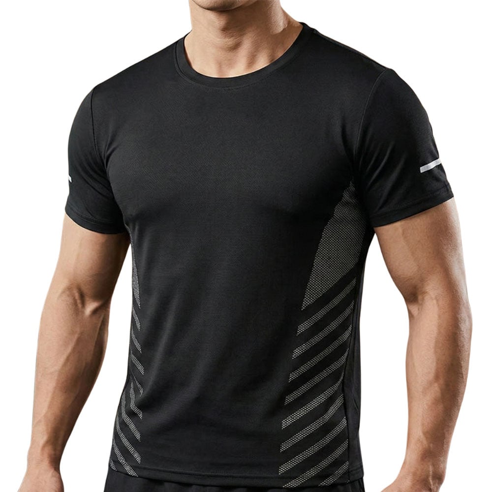 ~子甄彣璟~冰絲短袖 涼感速乾 運動短袖 T恤 訓練服 健身衣 跑步T恤 透氣短袖 男生運動衣 夏季運動服