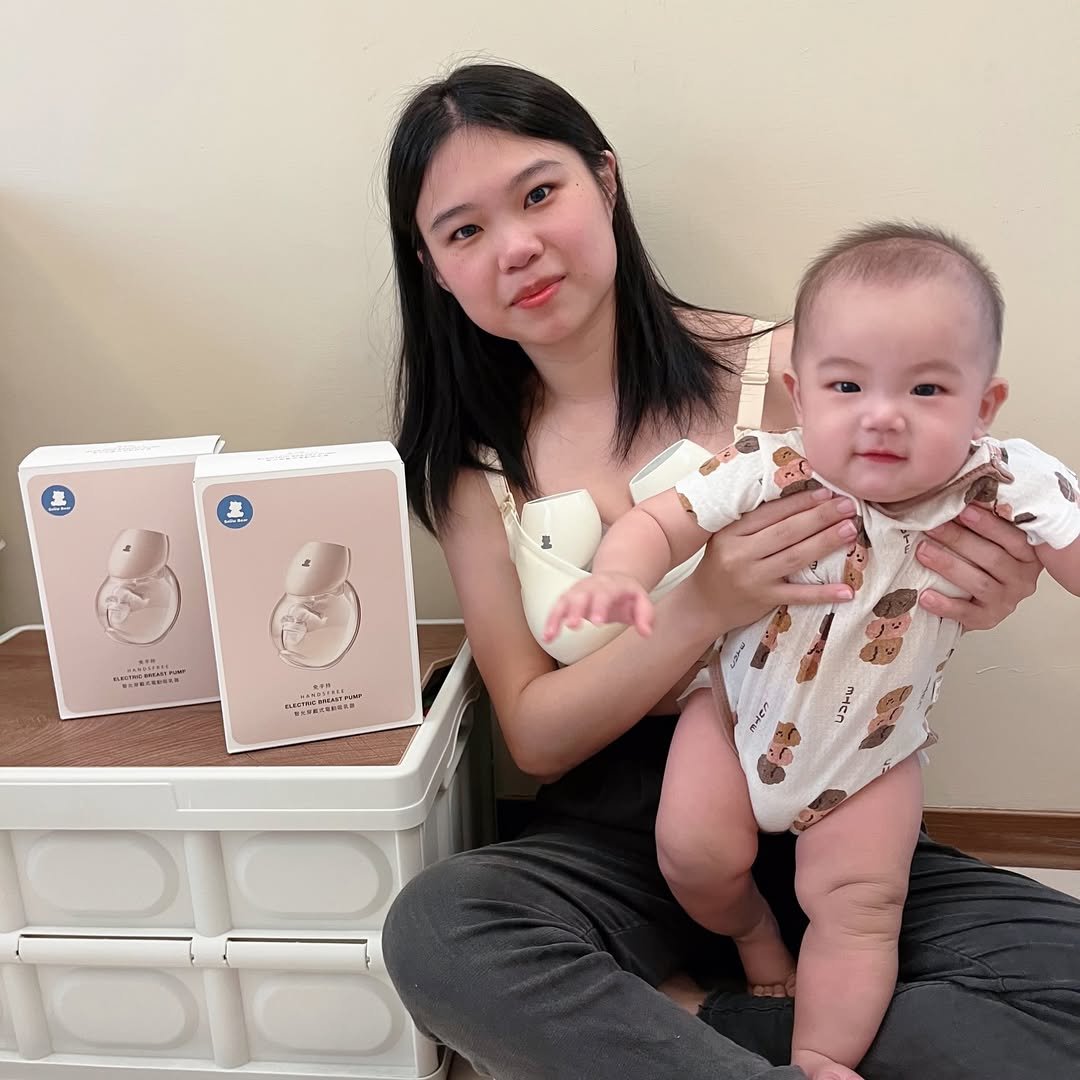 【育兒好物分享】 【智允穿戴式吸乳器 】