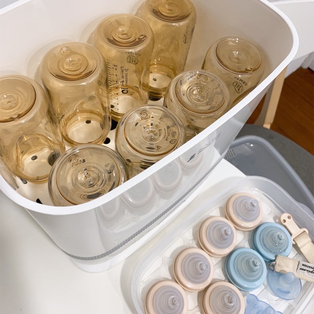 【 SnowBear小白熊 智美多功能蒸氣消毒烘乾鍋-試用+心得】新手媽媽必備