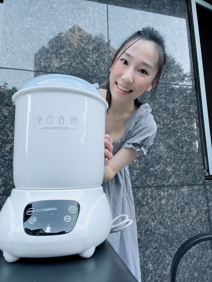 高效蒸氣消毒新選擇｜Snow Bear智效奶瓶消毒烘乾鍋｜育兒必備用品推薦｜寶寶用品｜小白熊｜觸控式消毒鍋