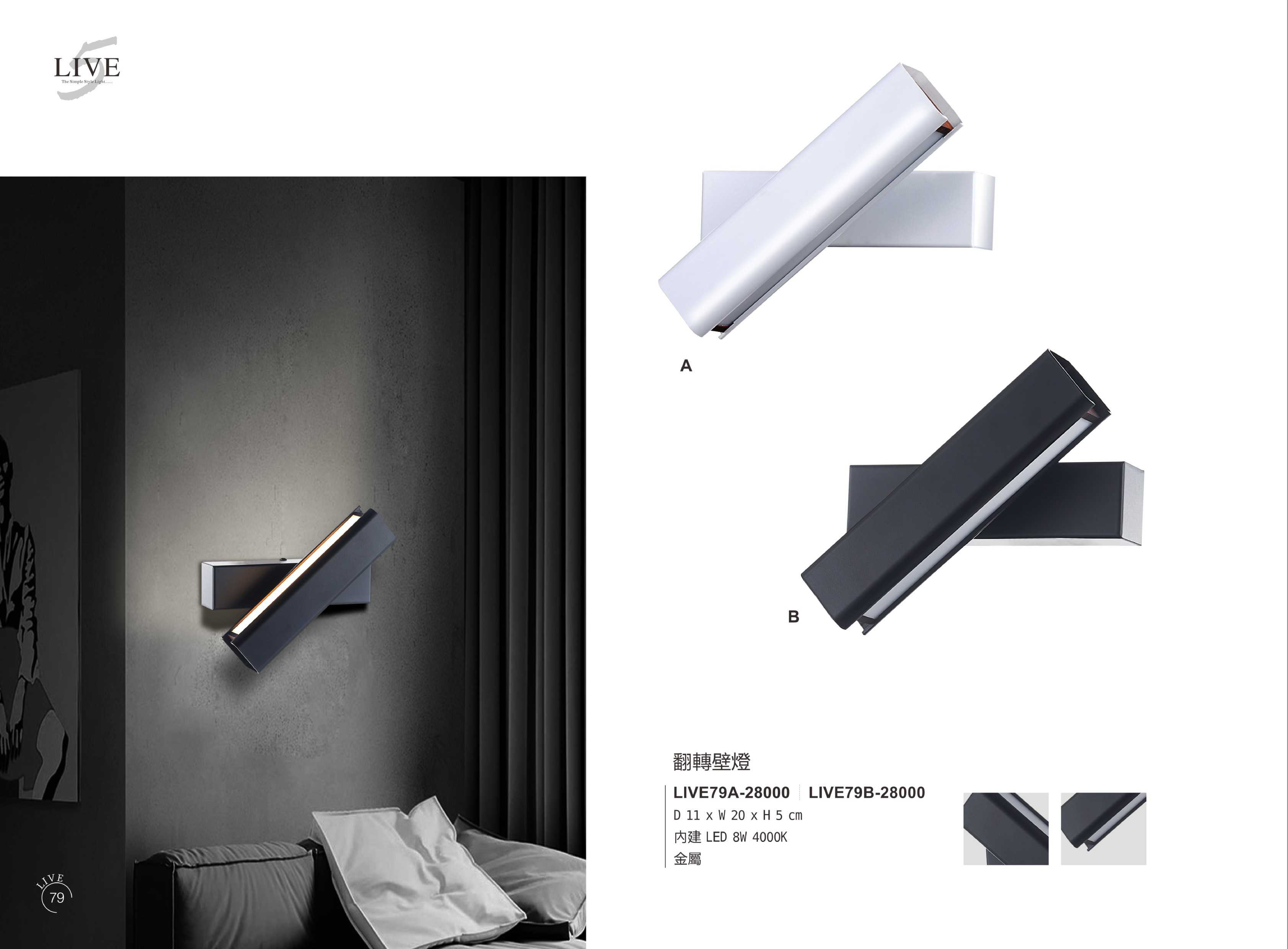 壁燈系列 LIVE 79