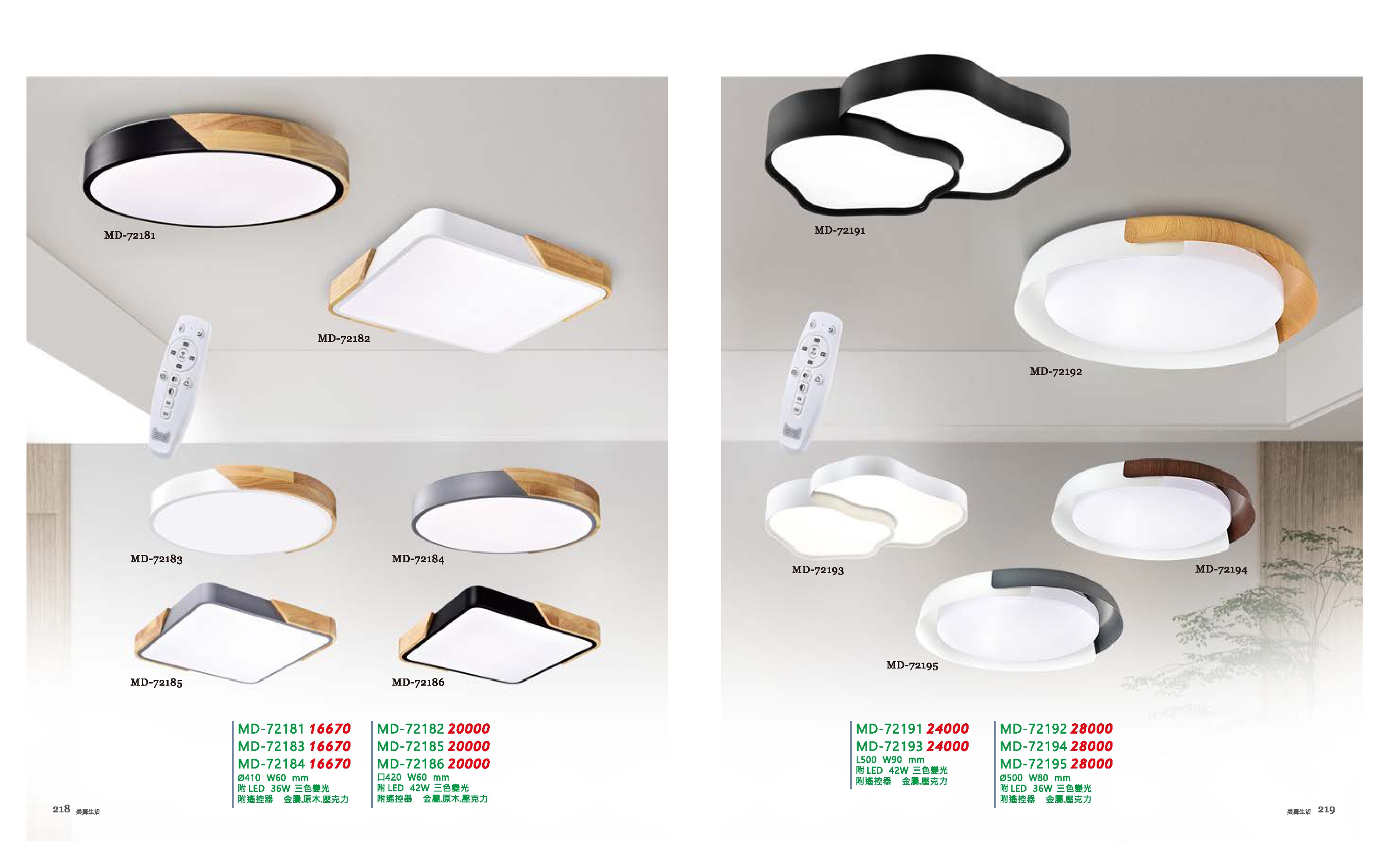 LED吸頂燈系列 MD218