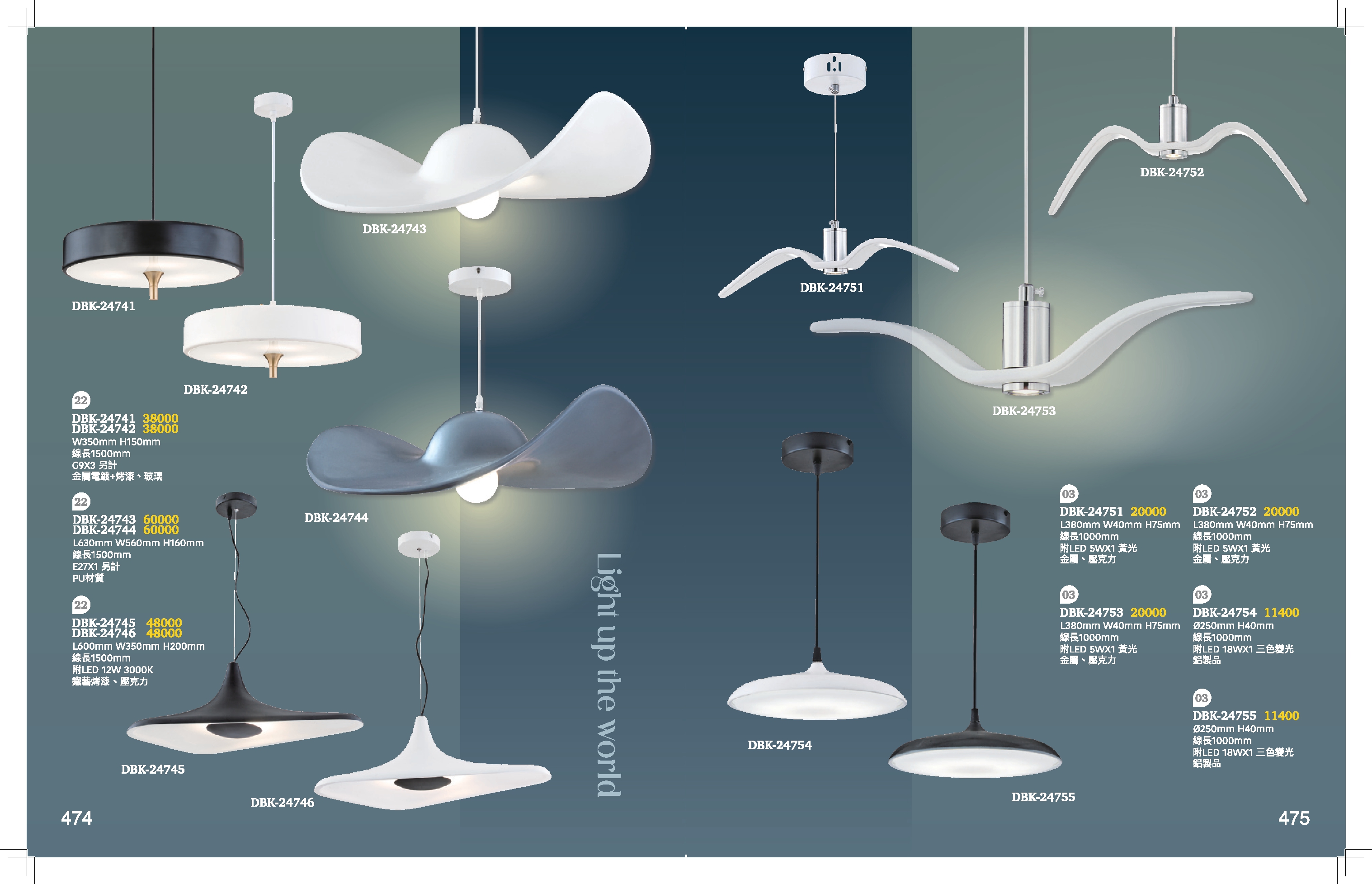 餐吊燈系列 K474