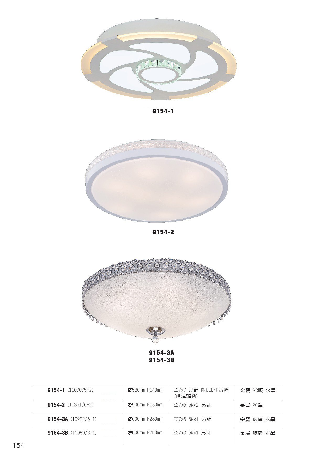 吸頂燈系列 L154