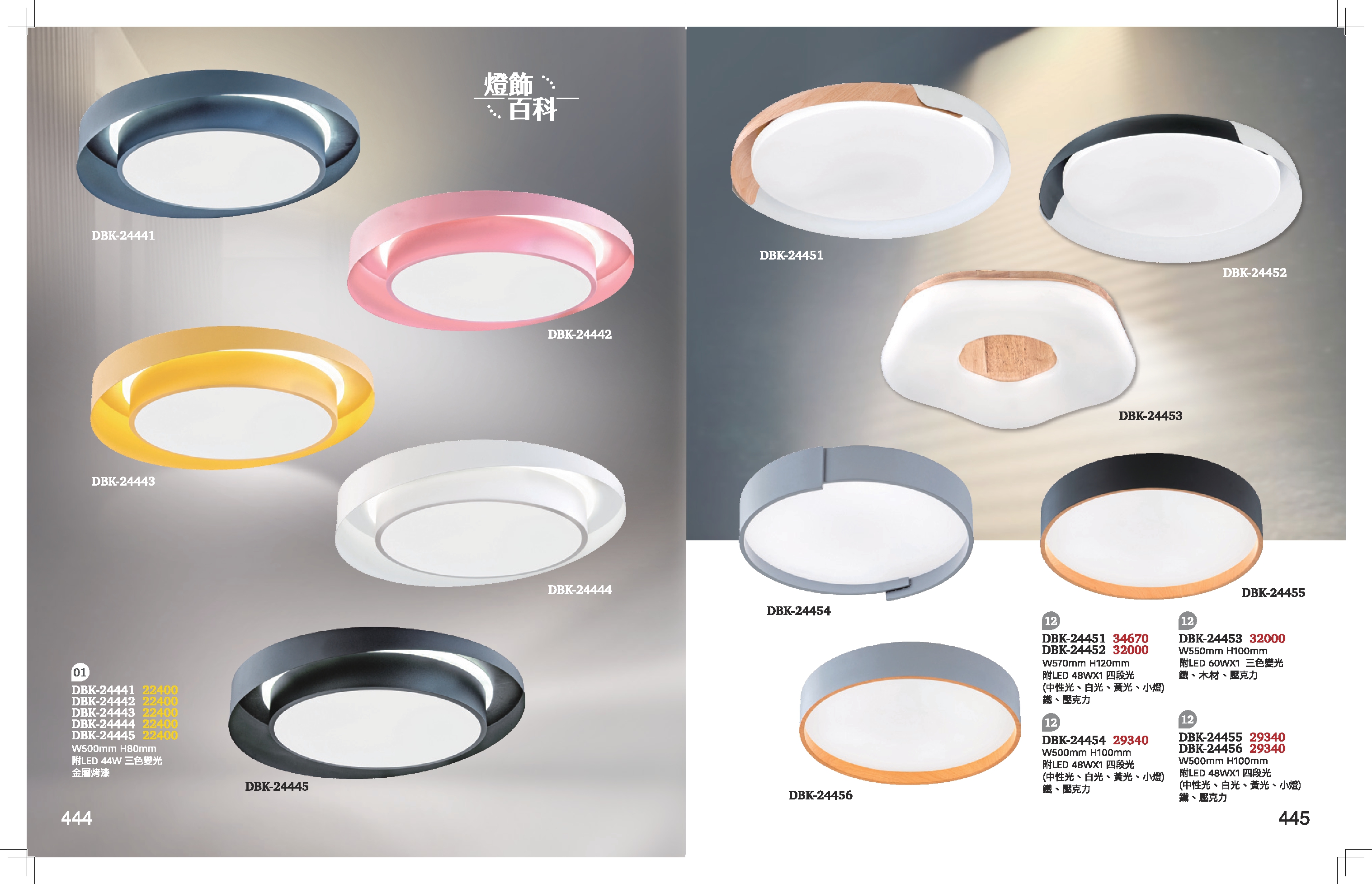 LED吸頂燈系列 K444