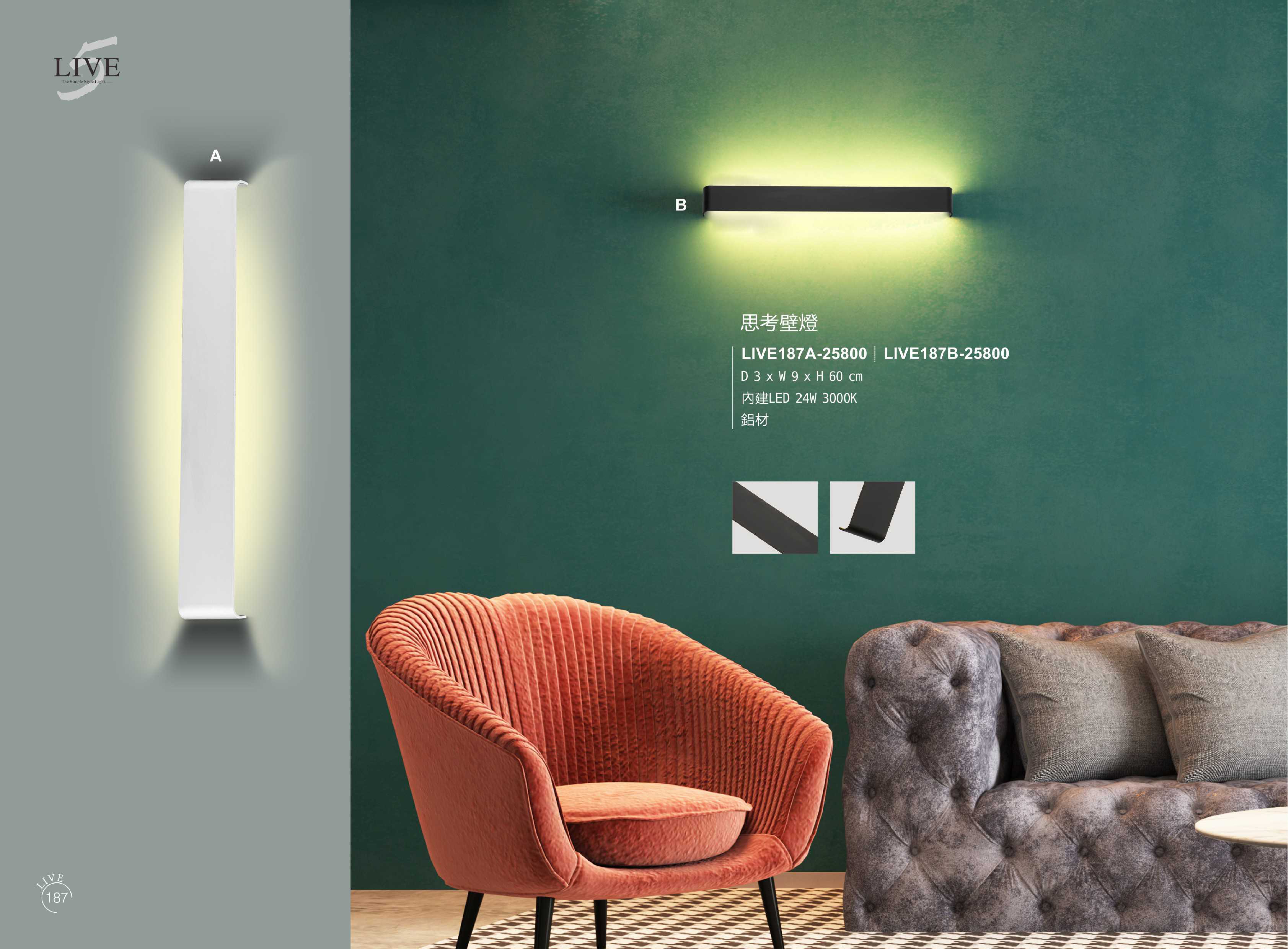 壁燈系列 LIVE187