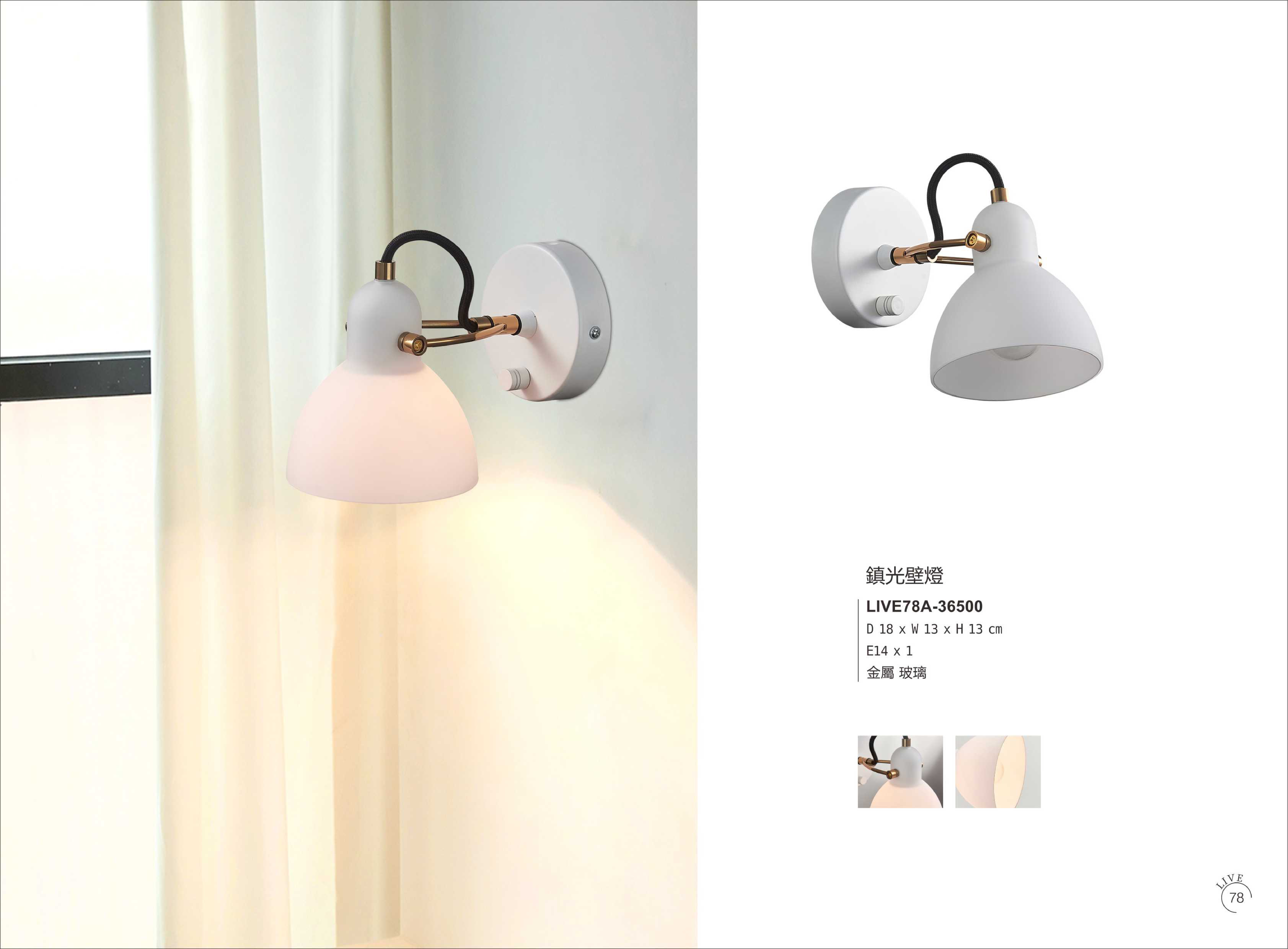 壁燈系列 LIVE 78