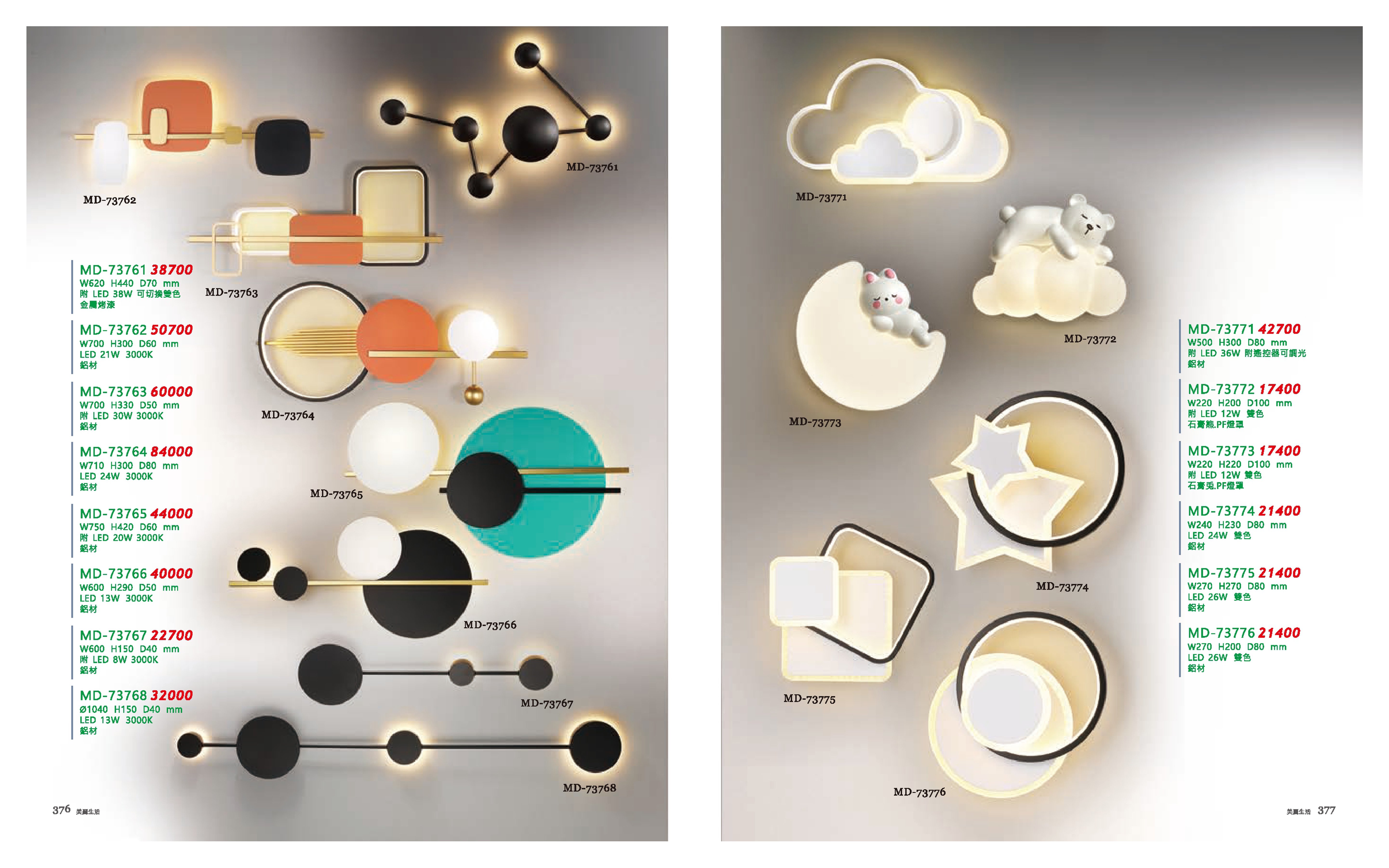 壁燈 / 兒童壁燈系列 MD376