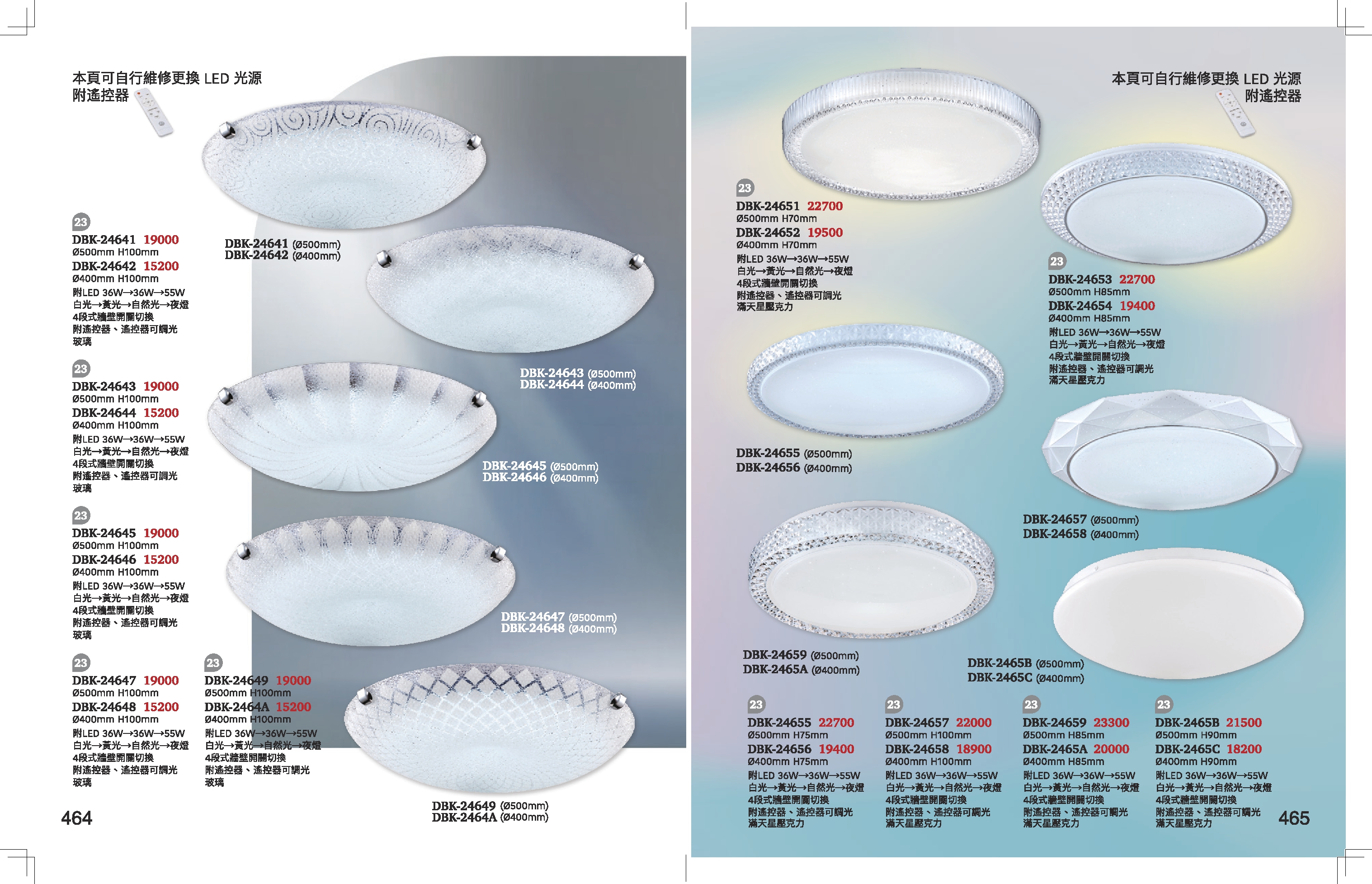 LED吸頂燈系列 K464