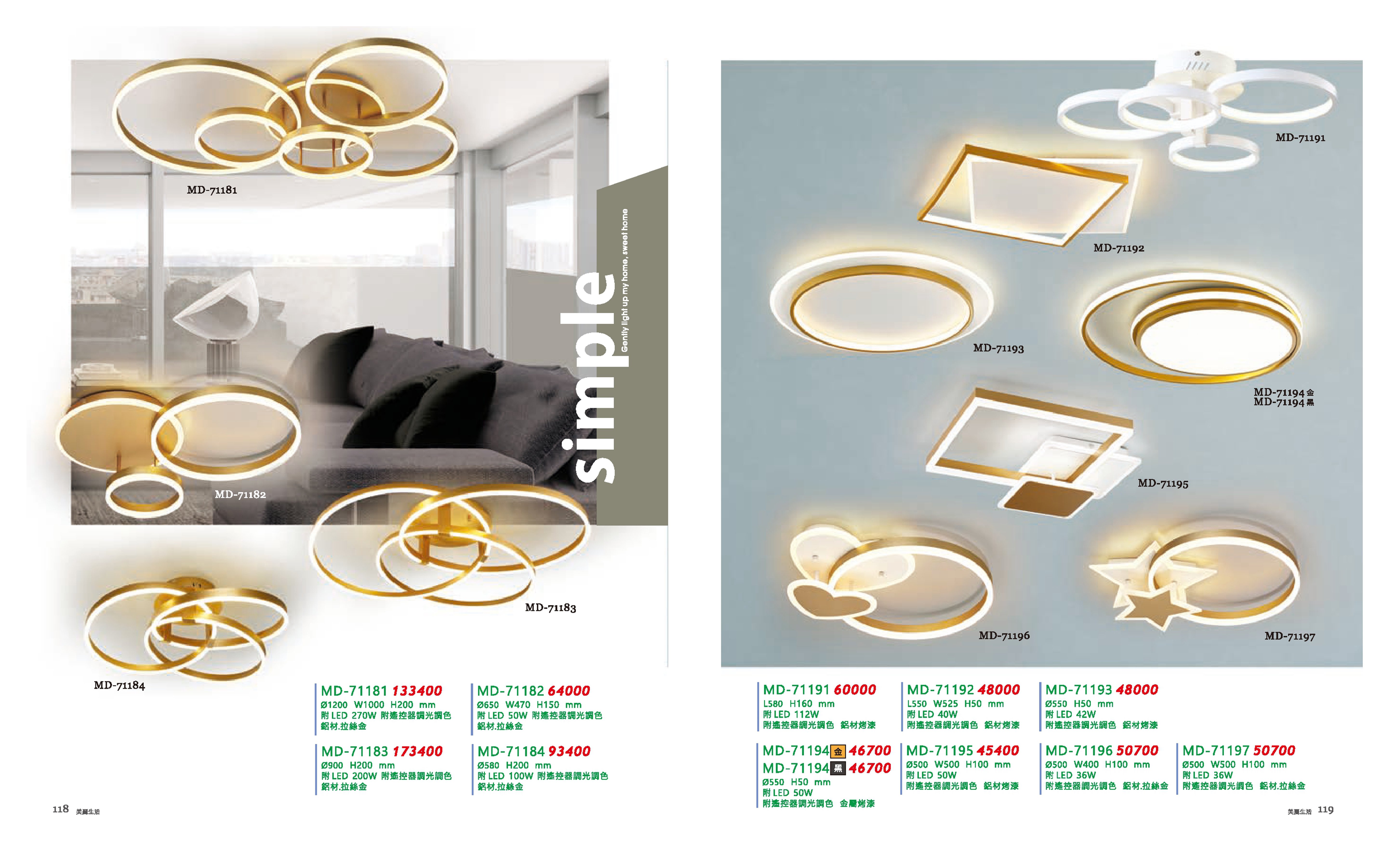 LED吸頂燈系列 MD118