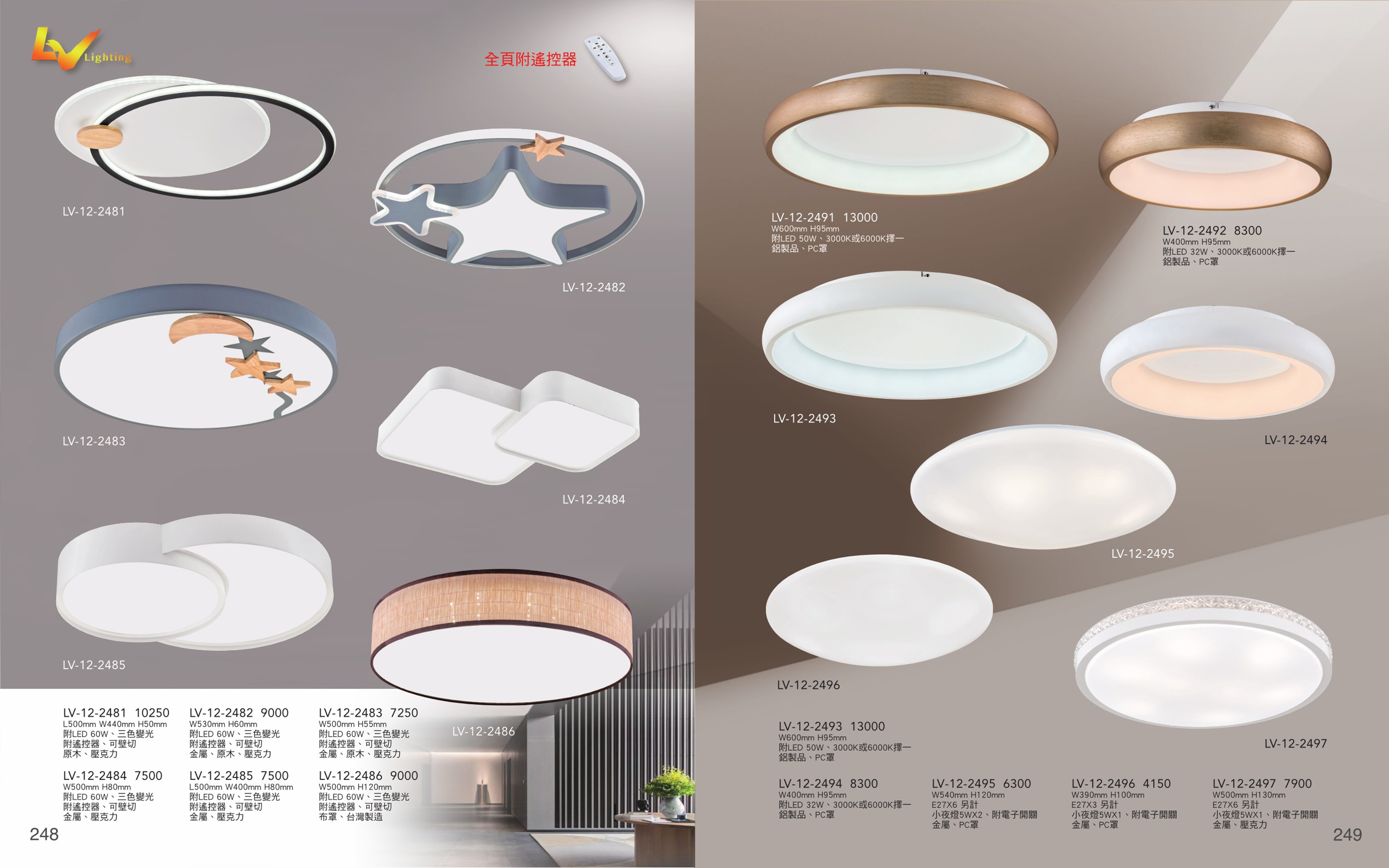 LED吸頂燈系列 LV248