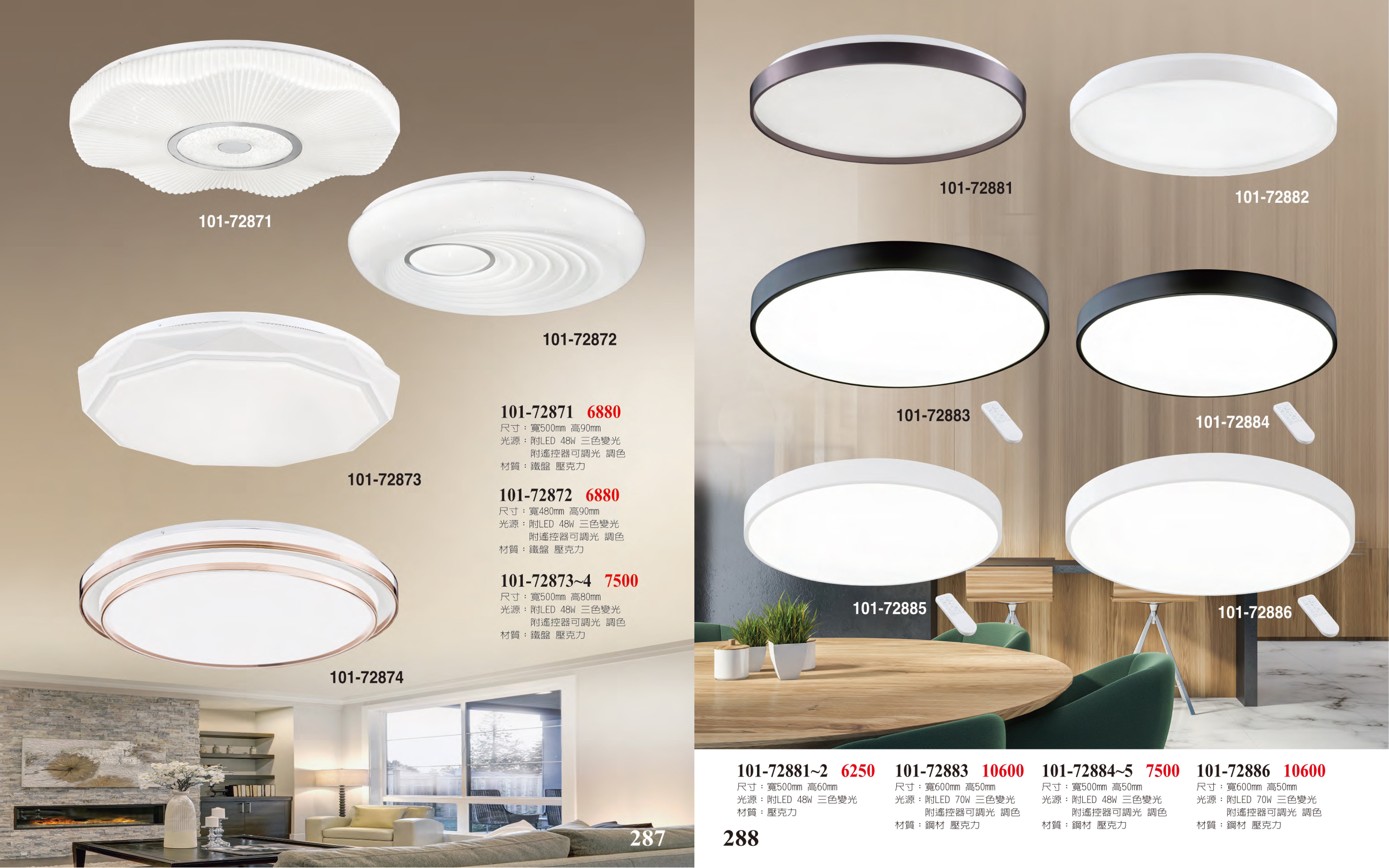 LED吸頂燈系列 101-287