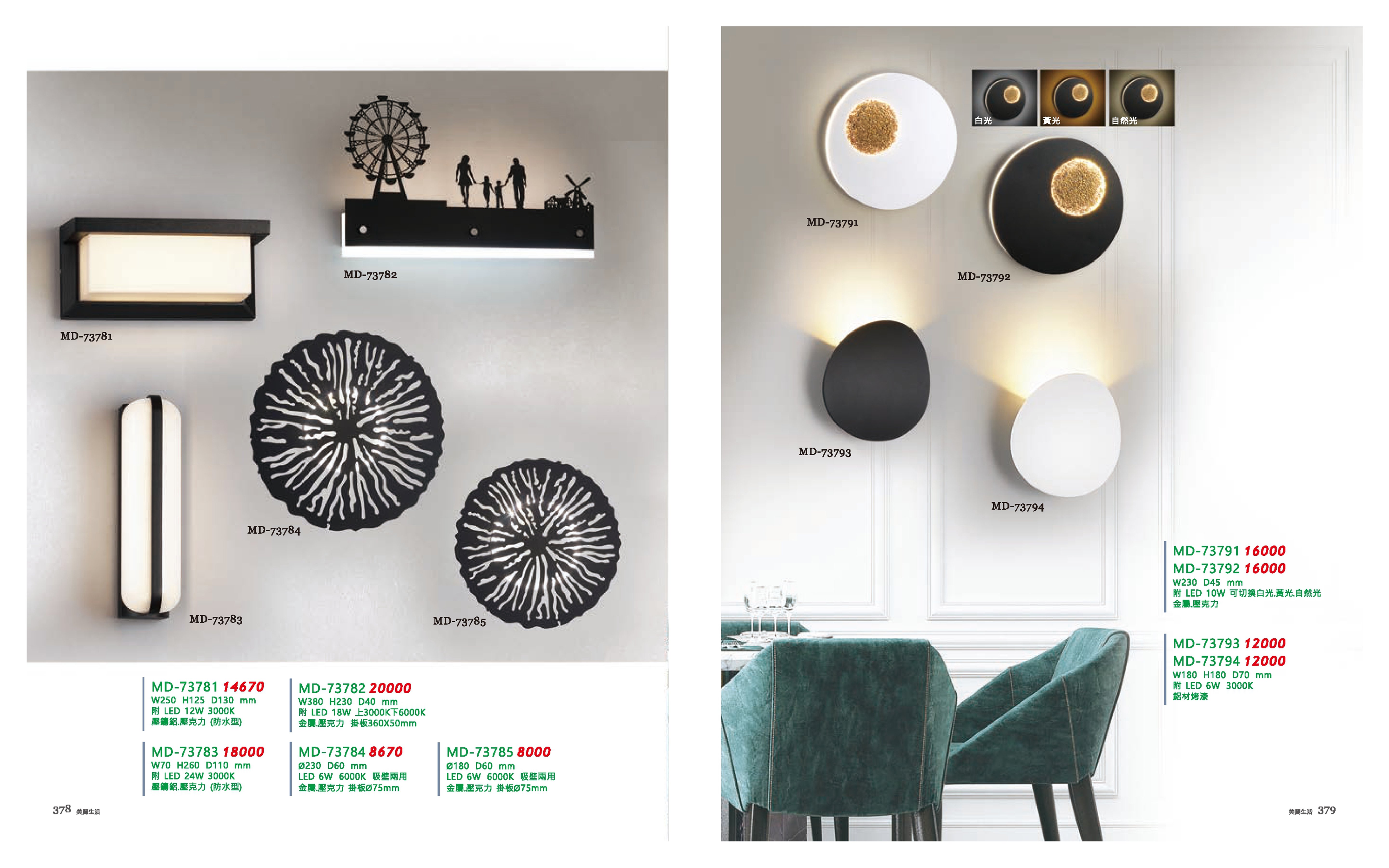 壁燈系列 MD378