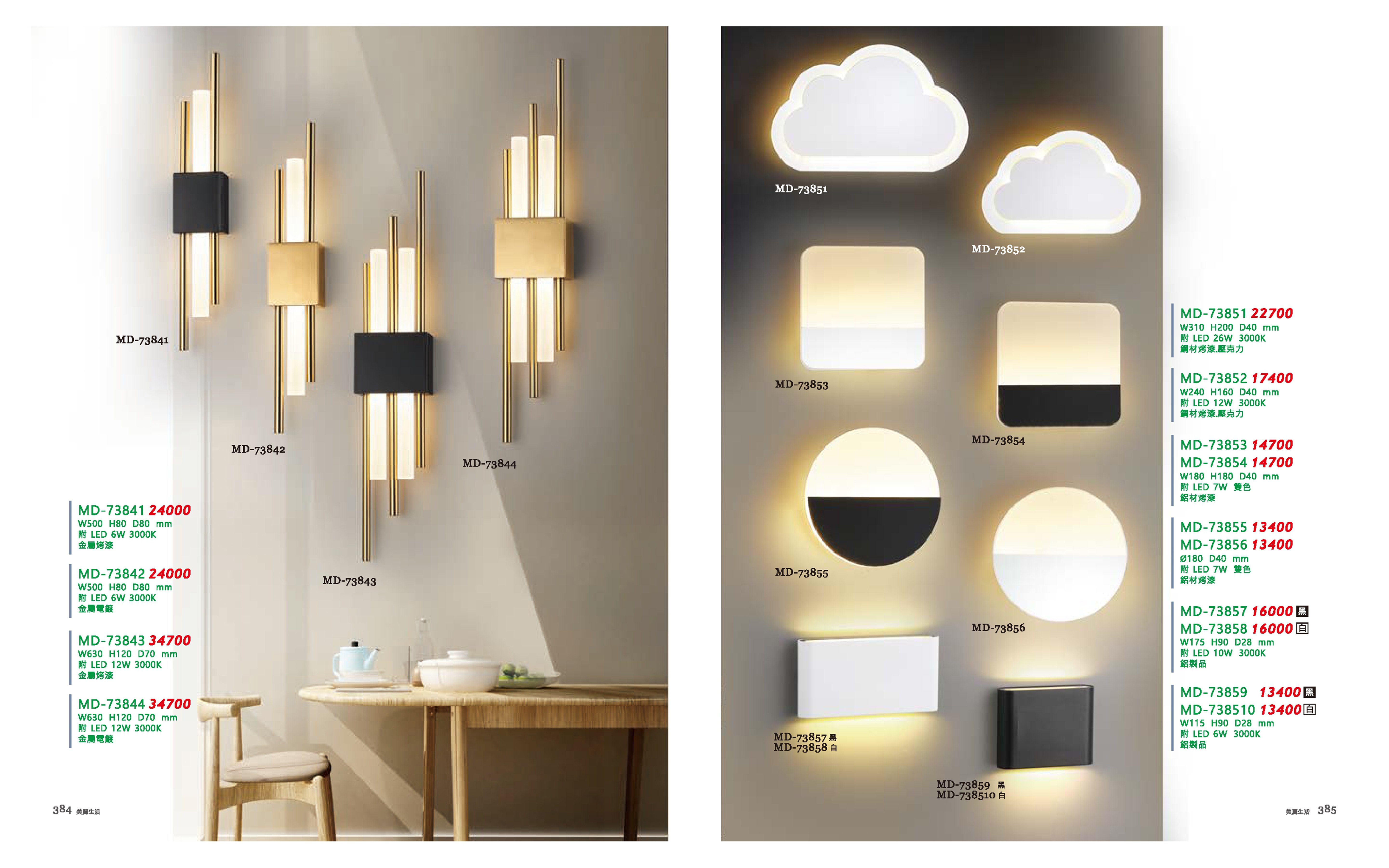 壁燈系列 MD384