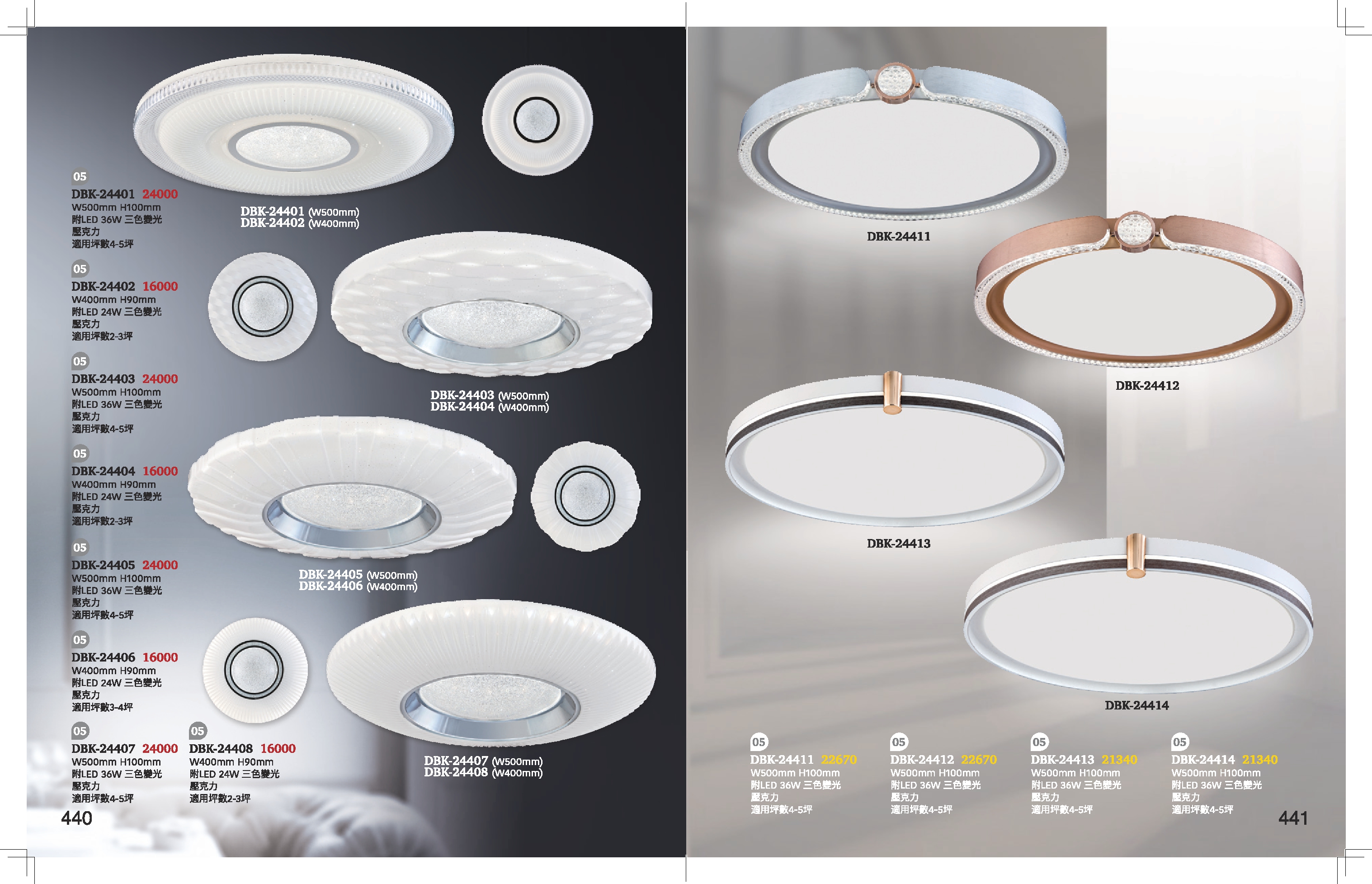 LED吸頂燈系列 K440