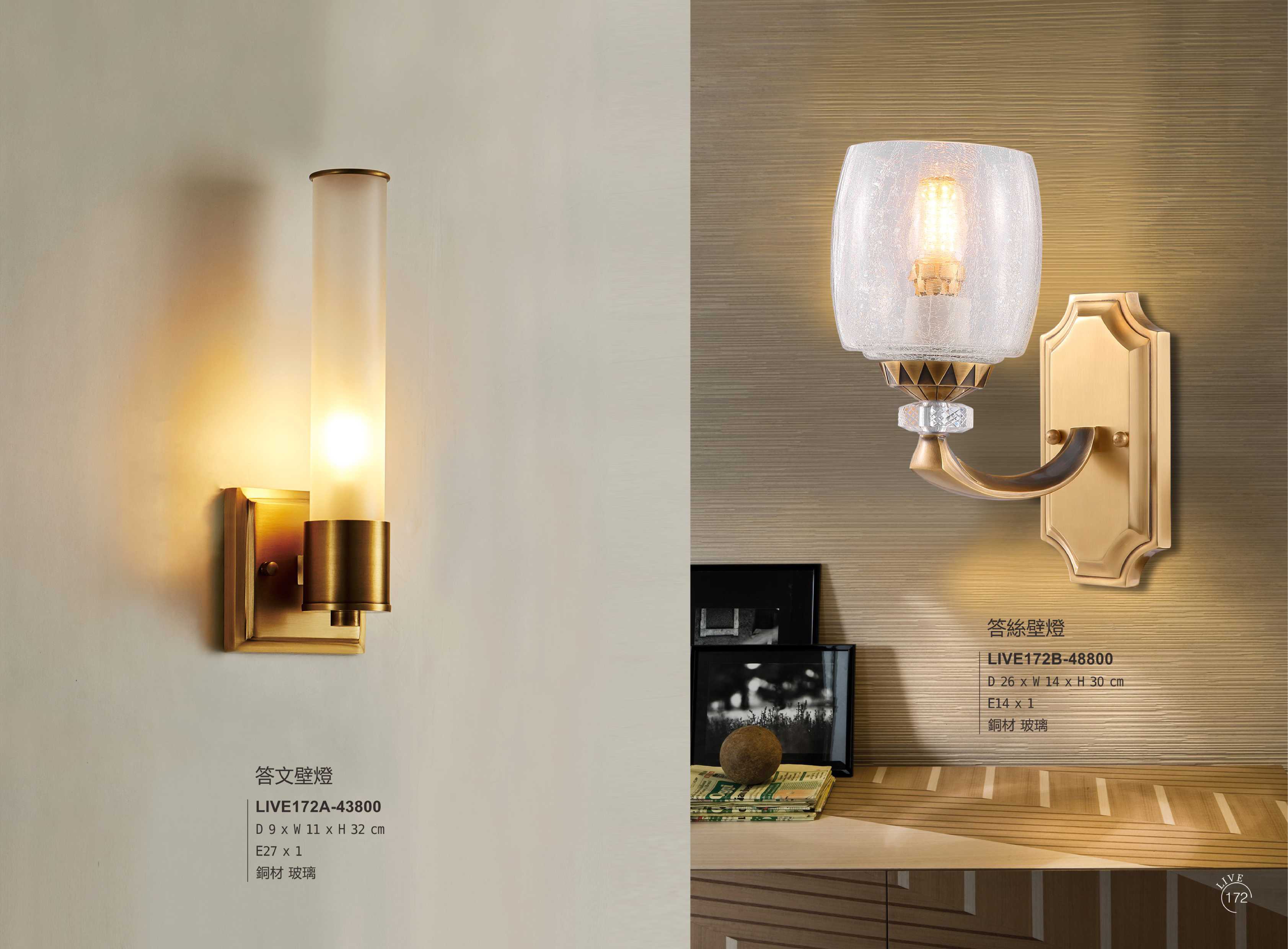 壁燈系列 LIVE172