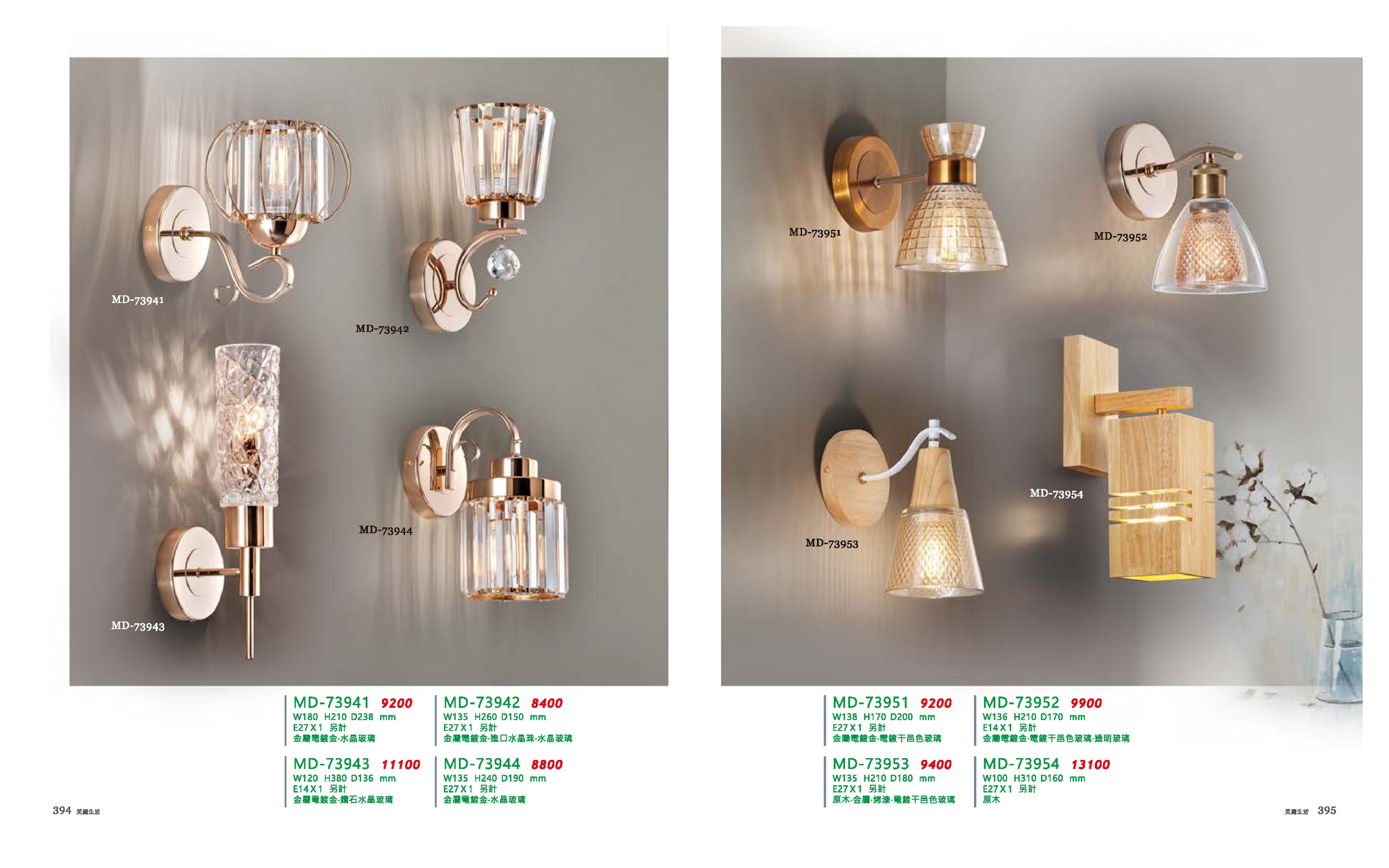壁燈系列 MD394
