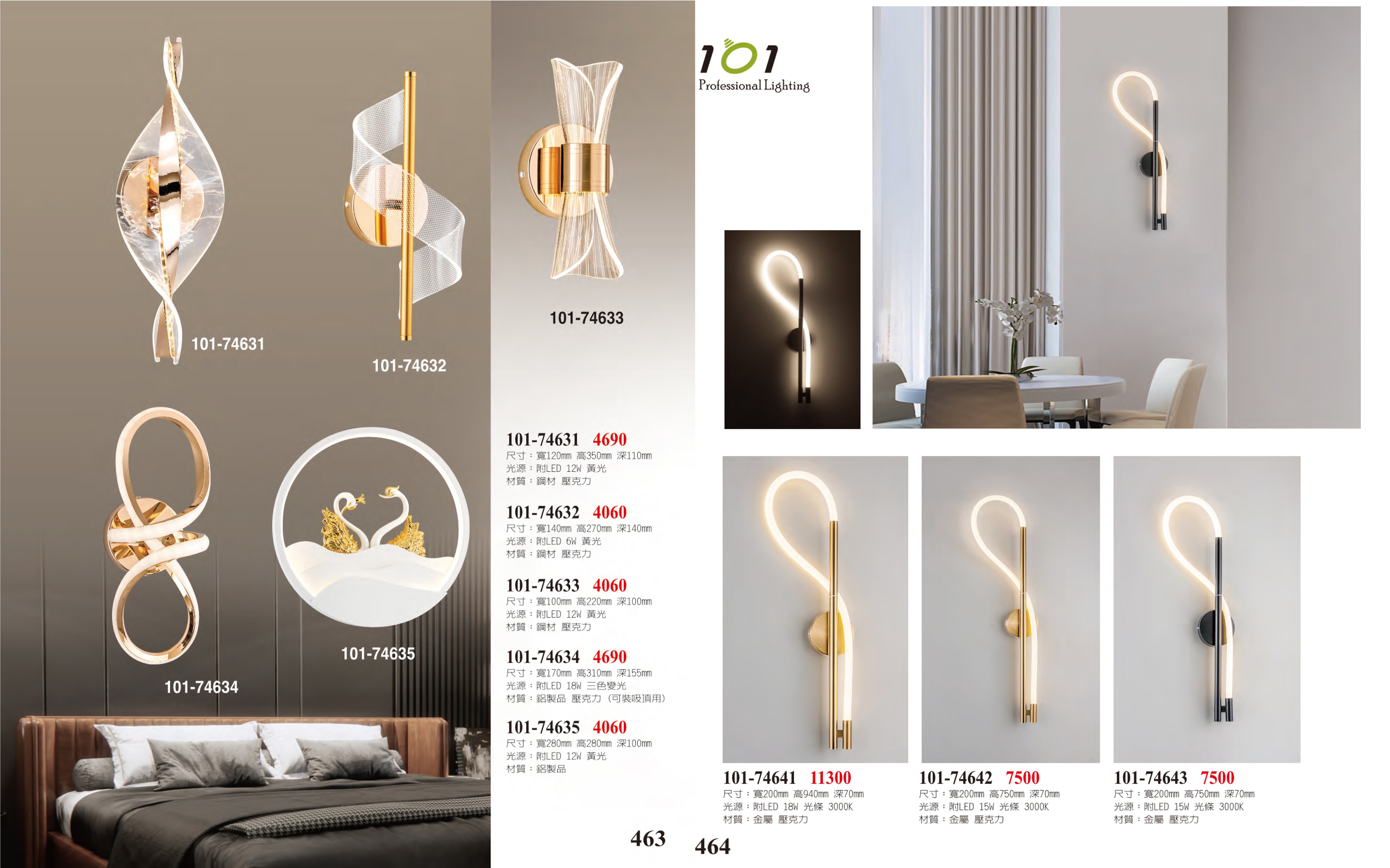 LED壁燈系列 101-463