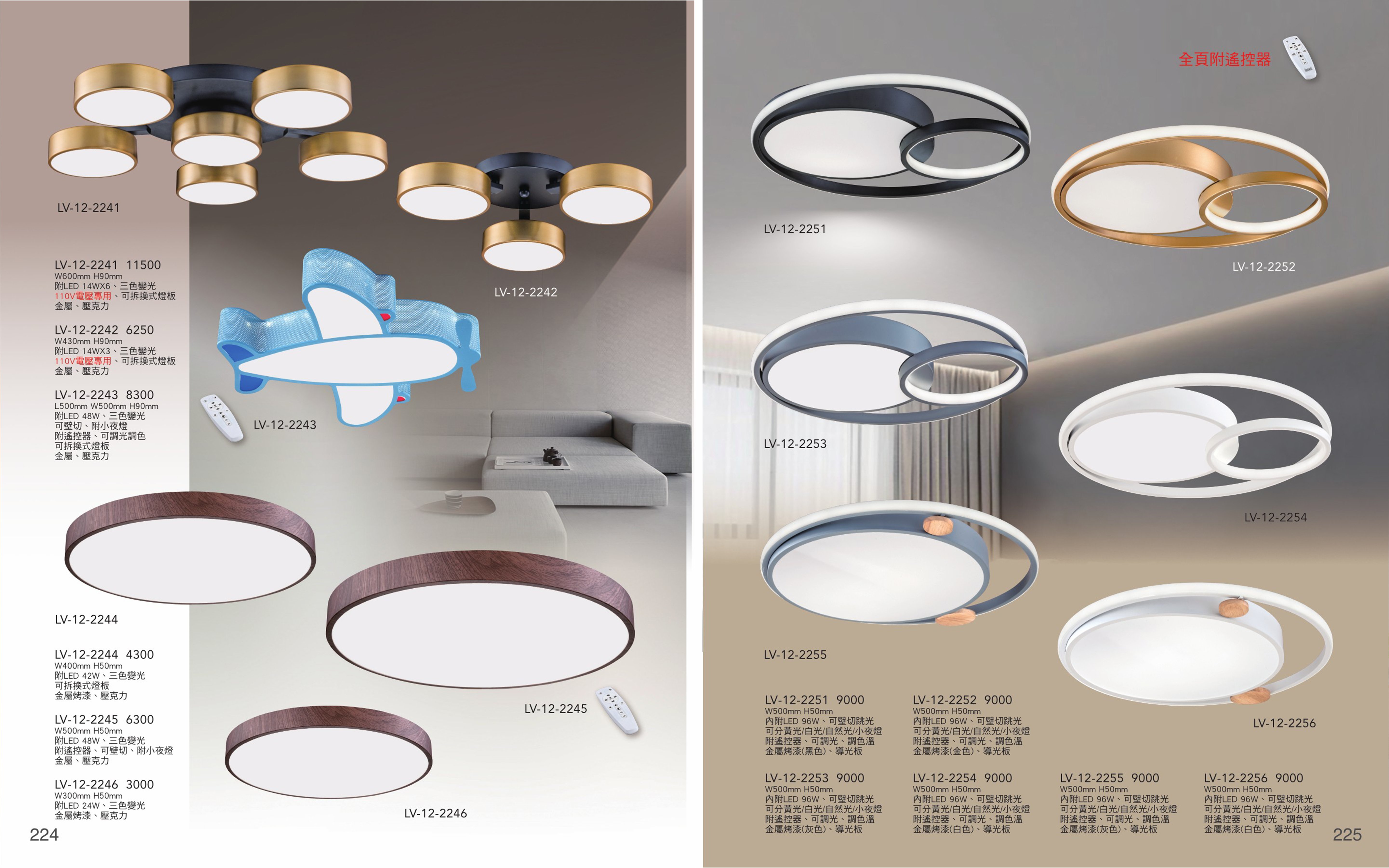 LED 吸頂燈系列 LV224