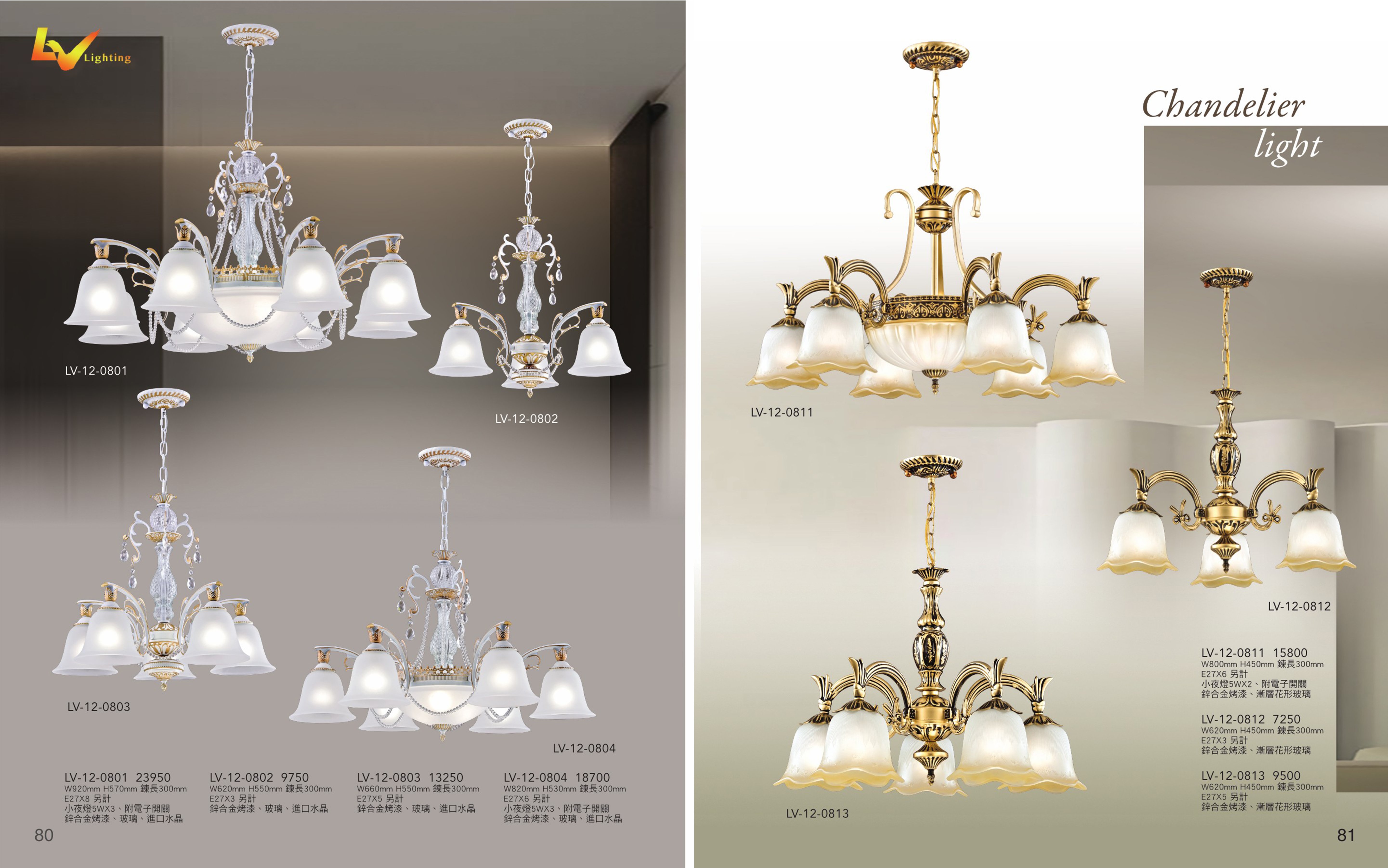 餐吊燈系列 LV80