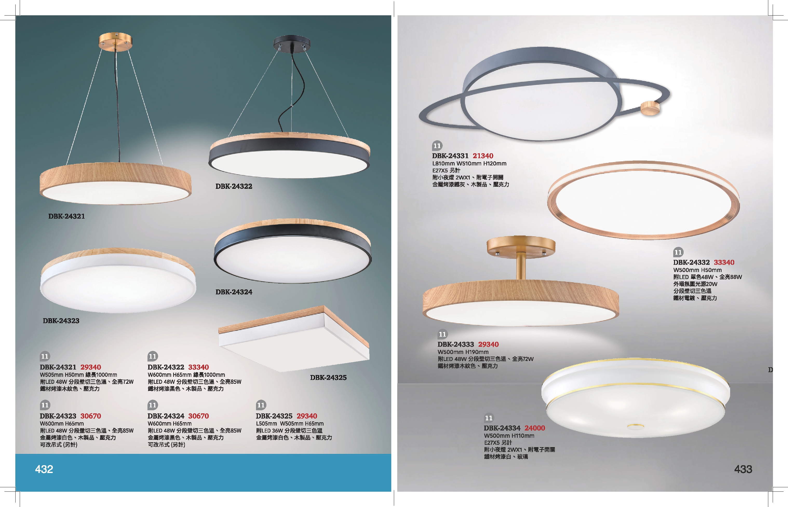 LED吸頂燈系列 K432