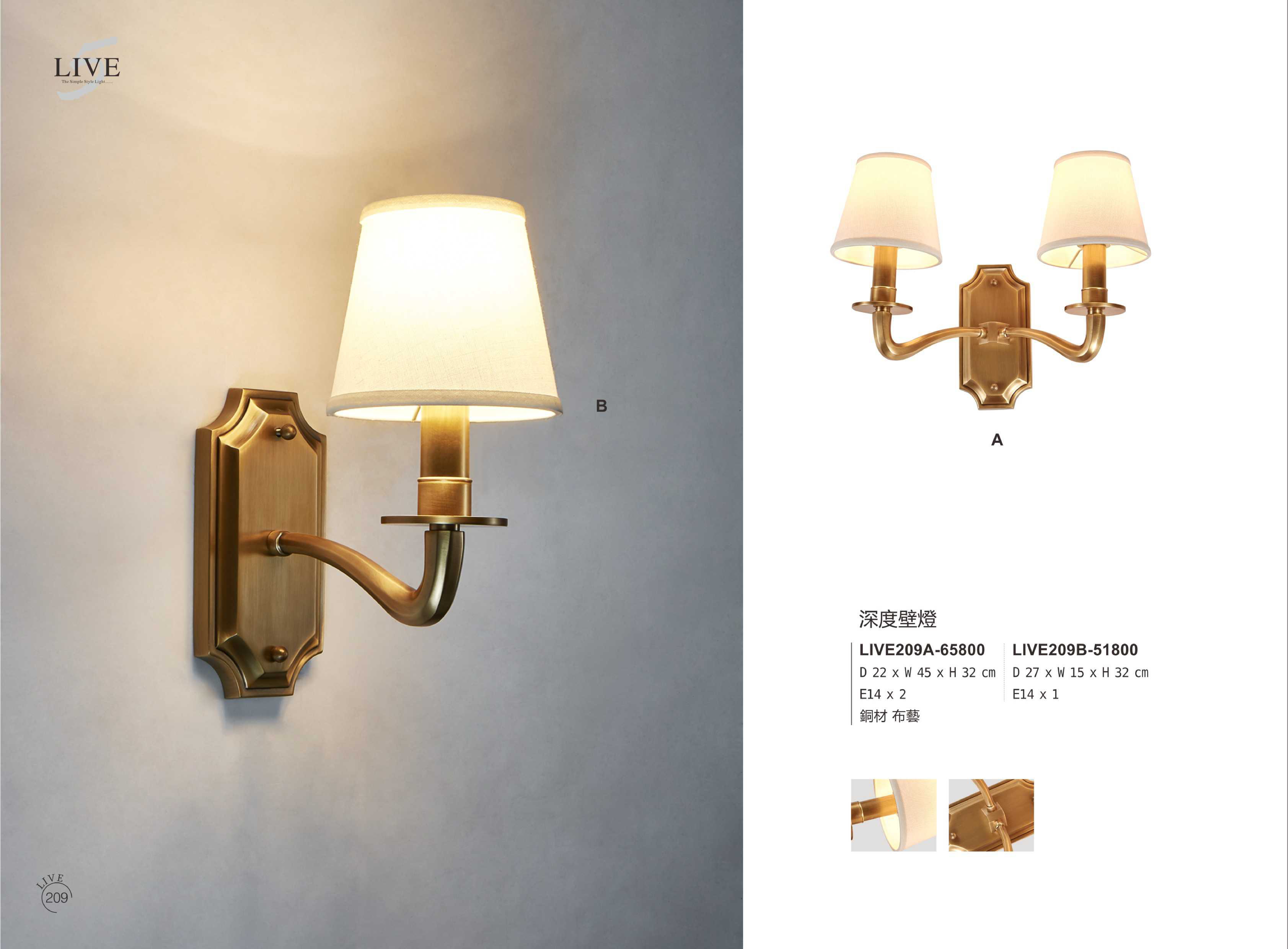 吊燈系列 LIVE209