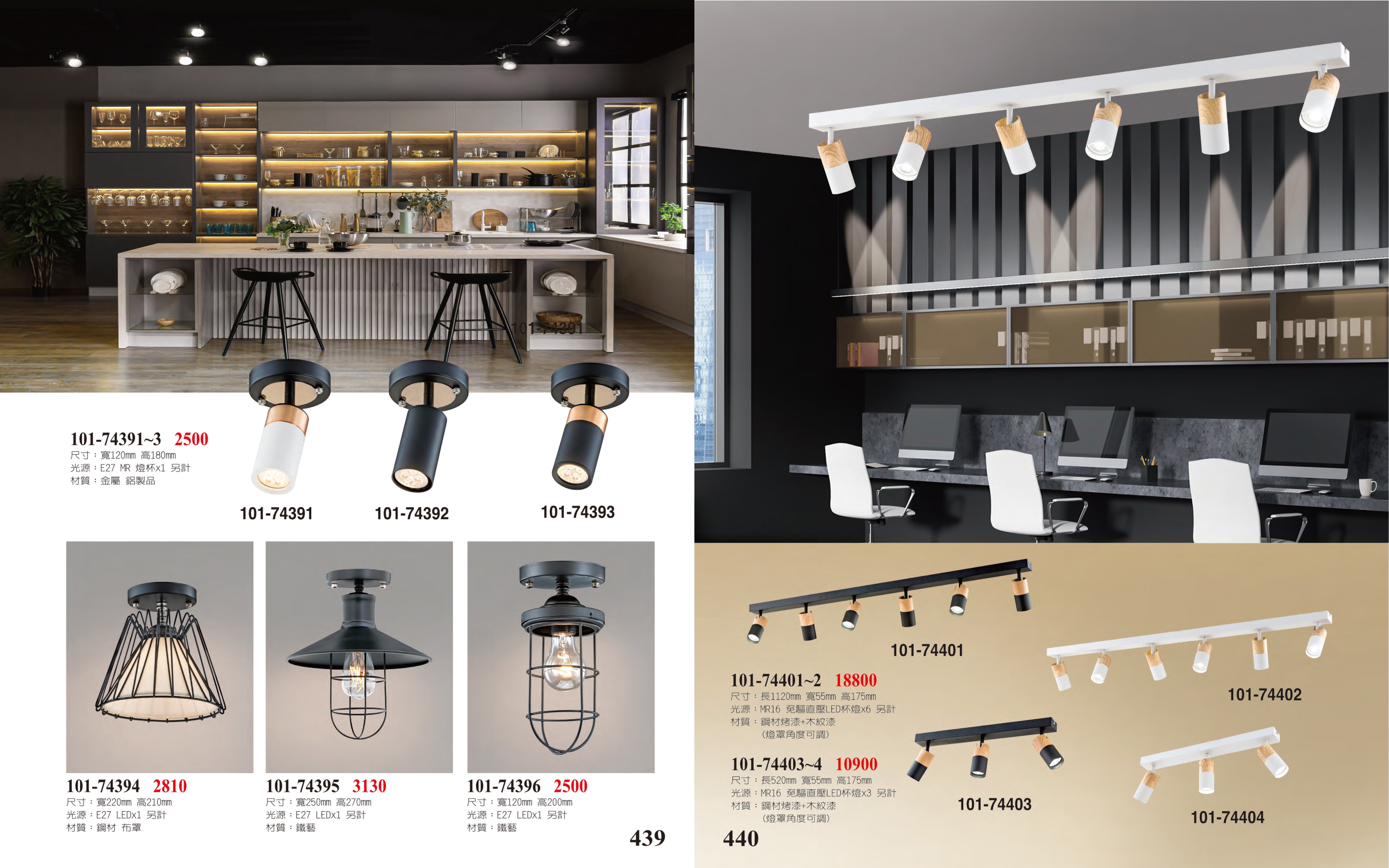 小吸頂燈系列 101-439