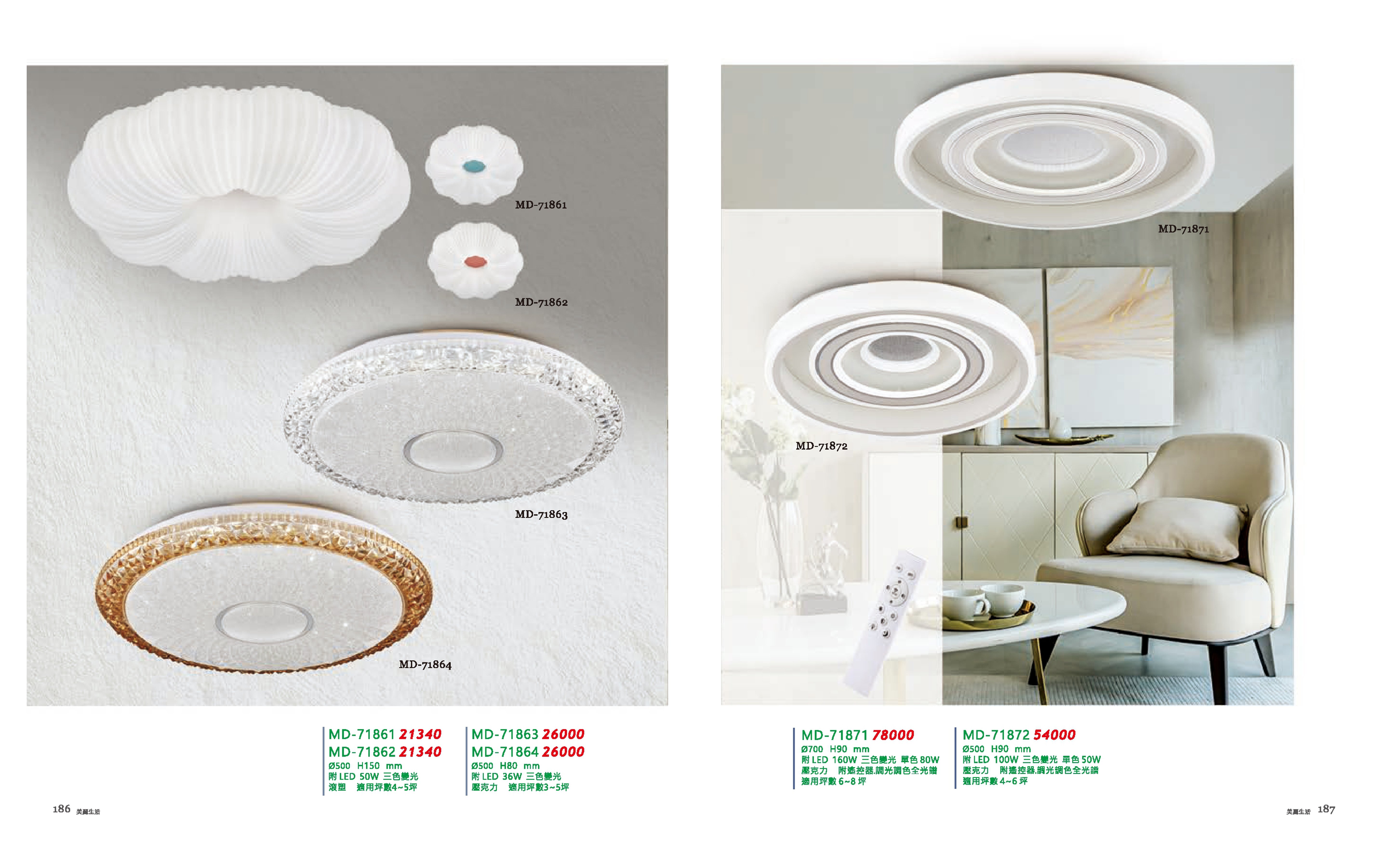 LED 吸頂燈系列 MD186