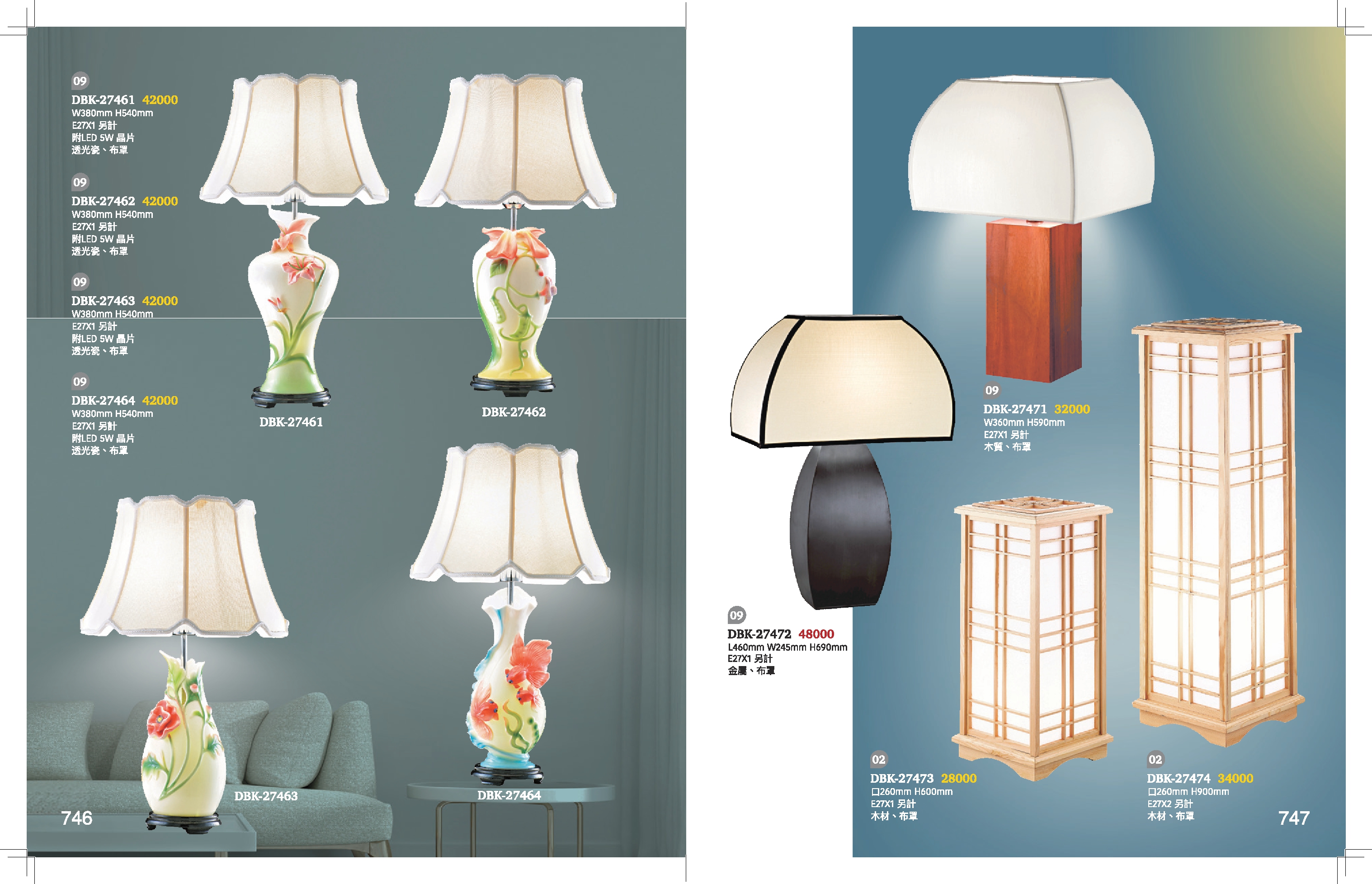 桌燈系列 K746