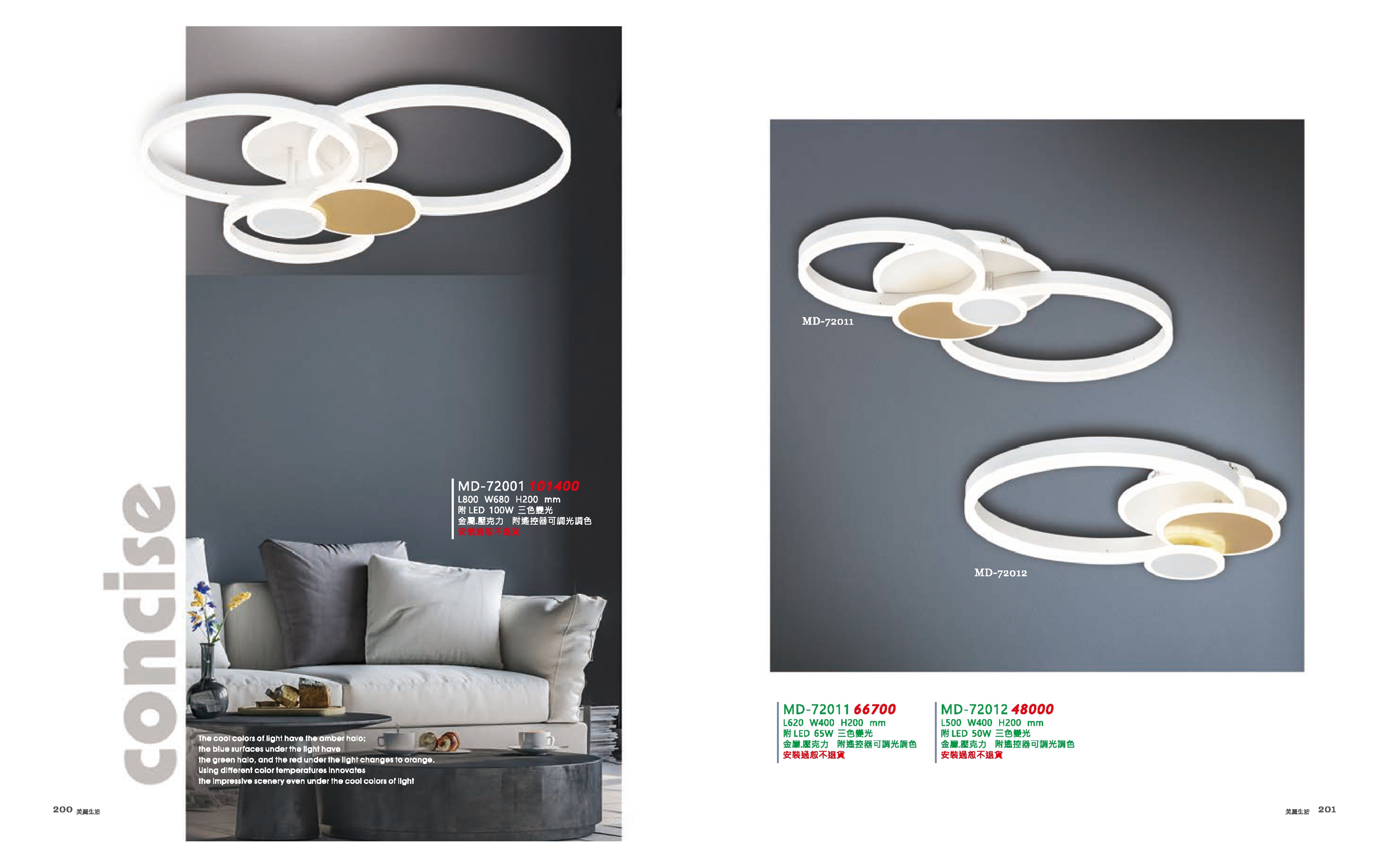 LED吸頂燈系列 MD200