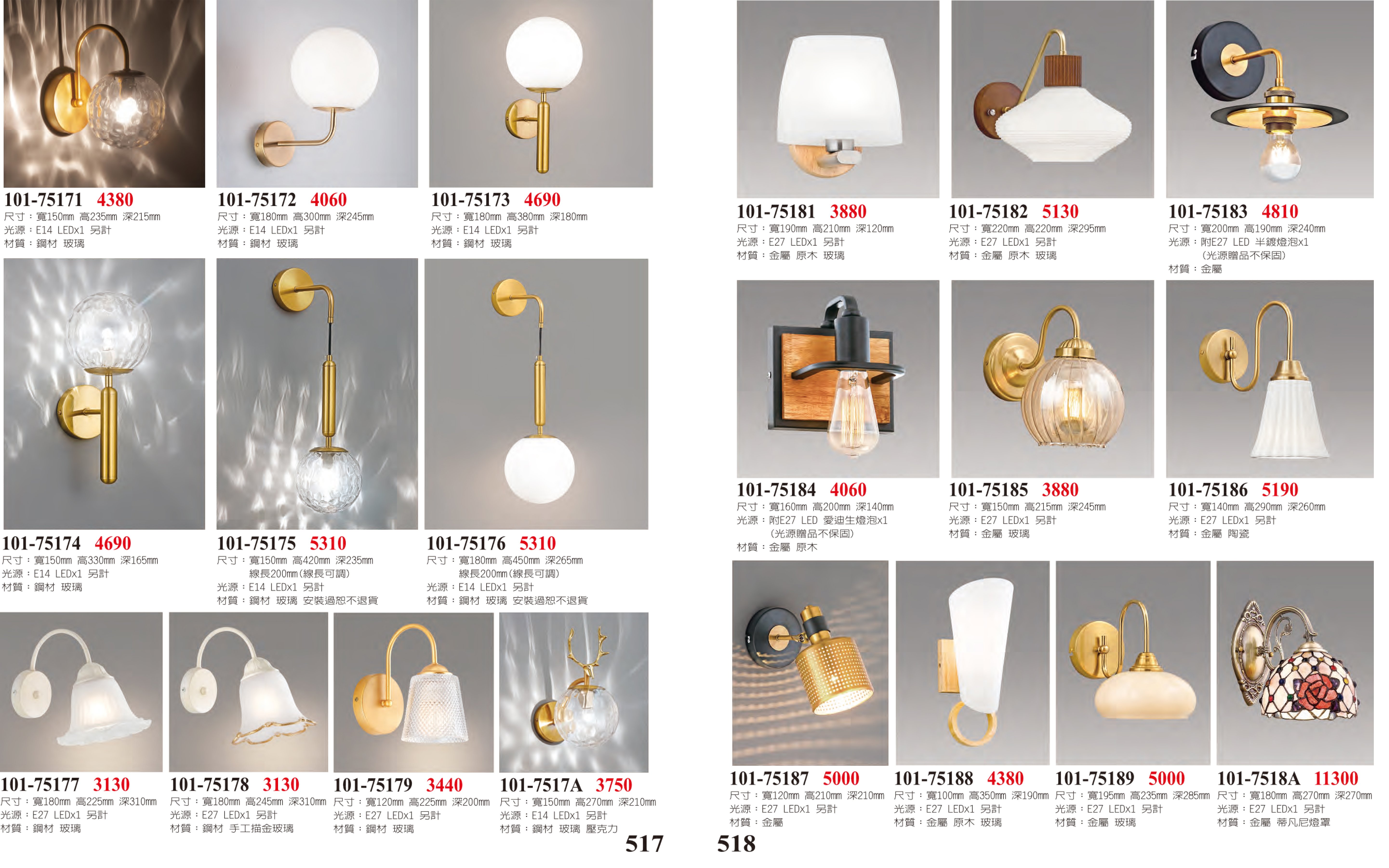 壁燈系列 101-517