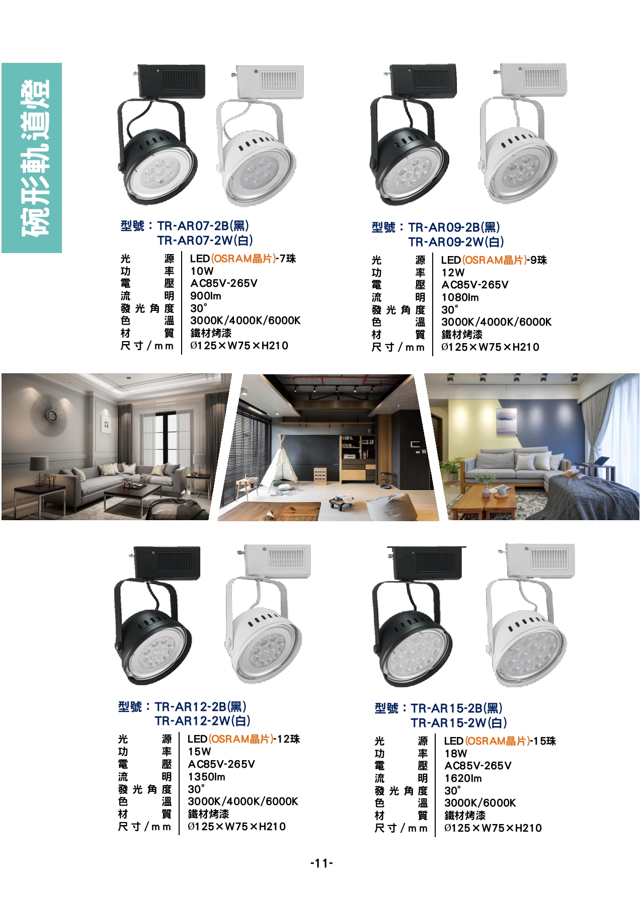 AR111軌道燈系列  P11