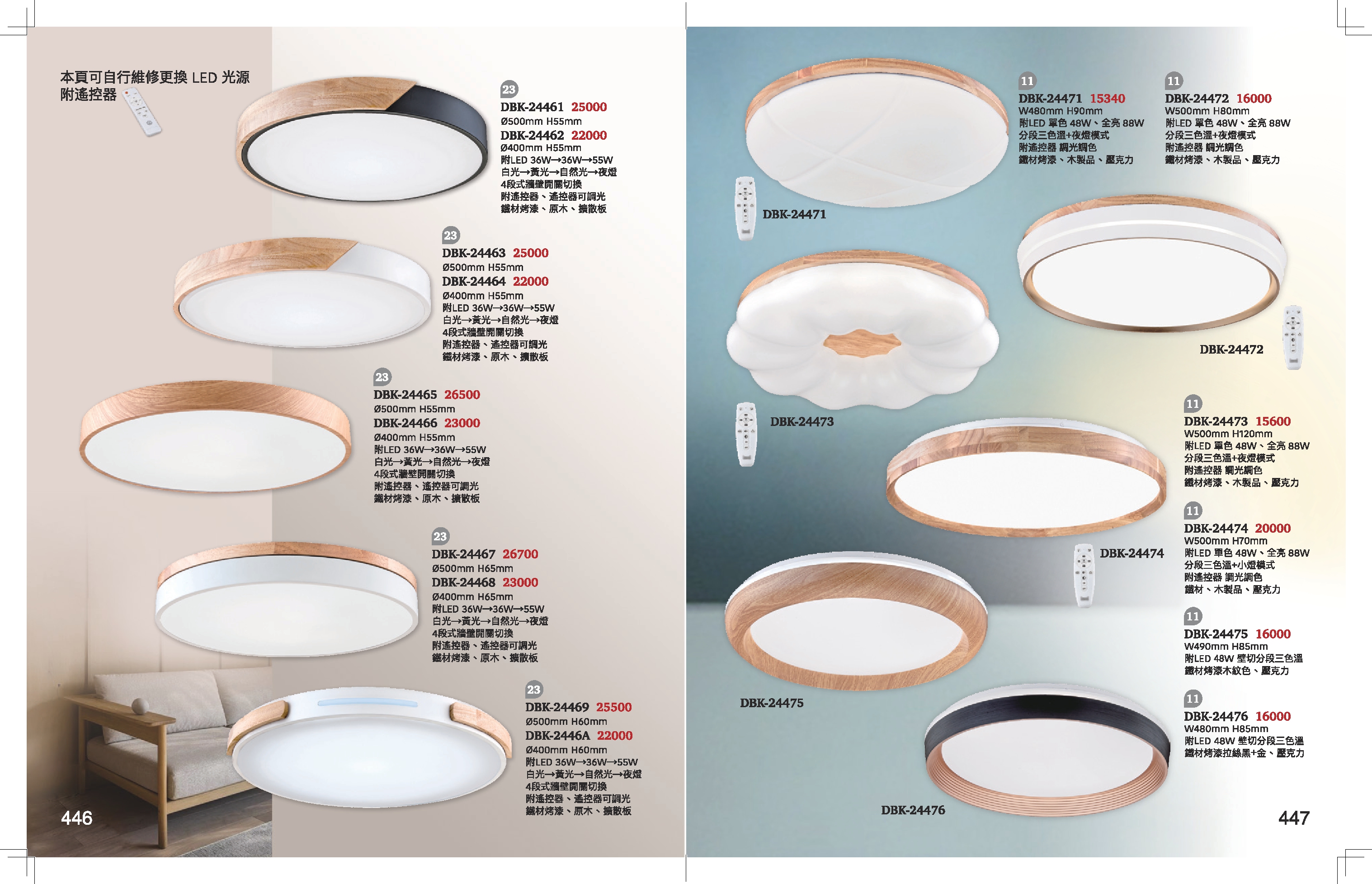 LED吸頂燈系列 K446