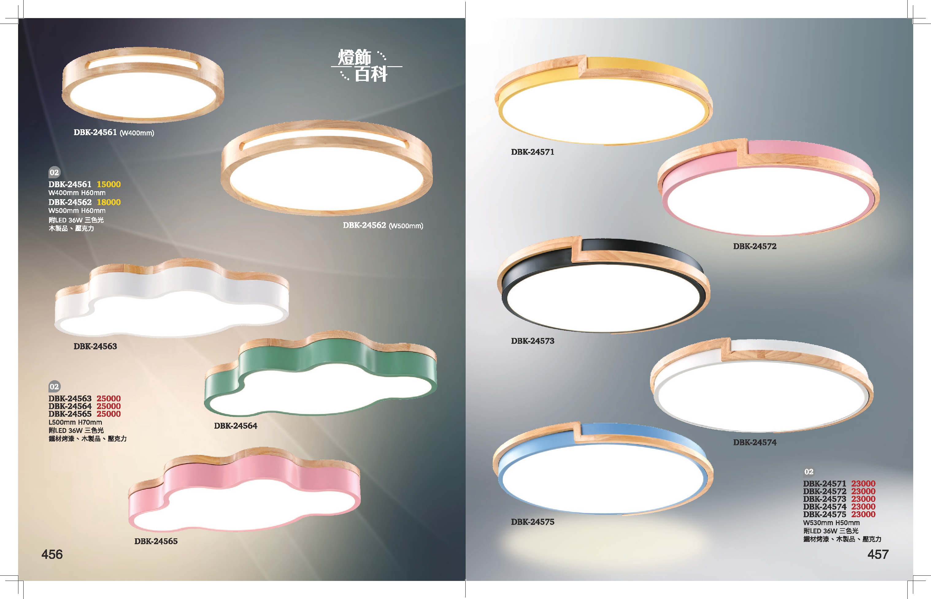 LED吸頂燈系列 K456