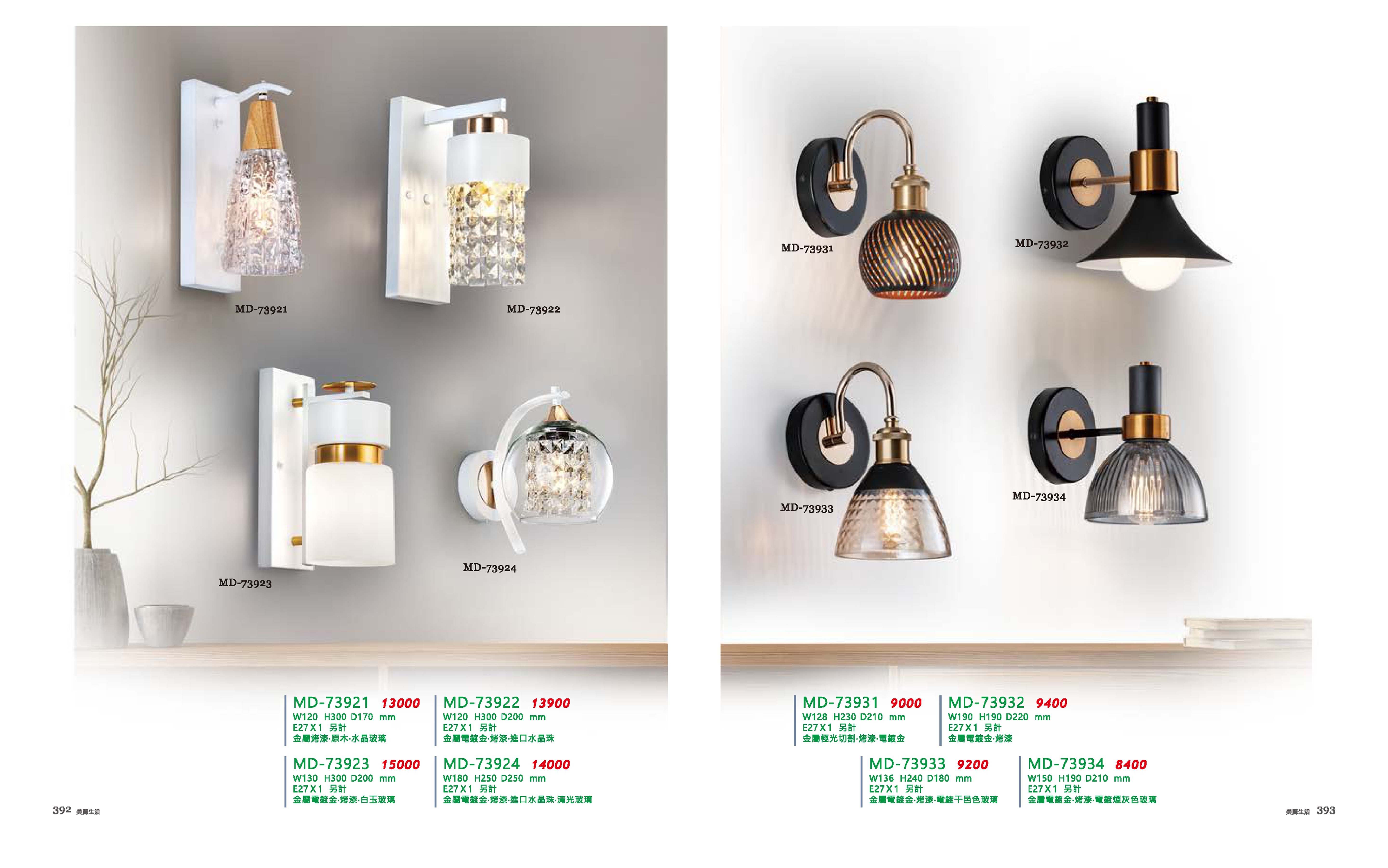 壁燈系列 MD392