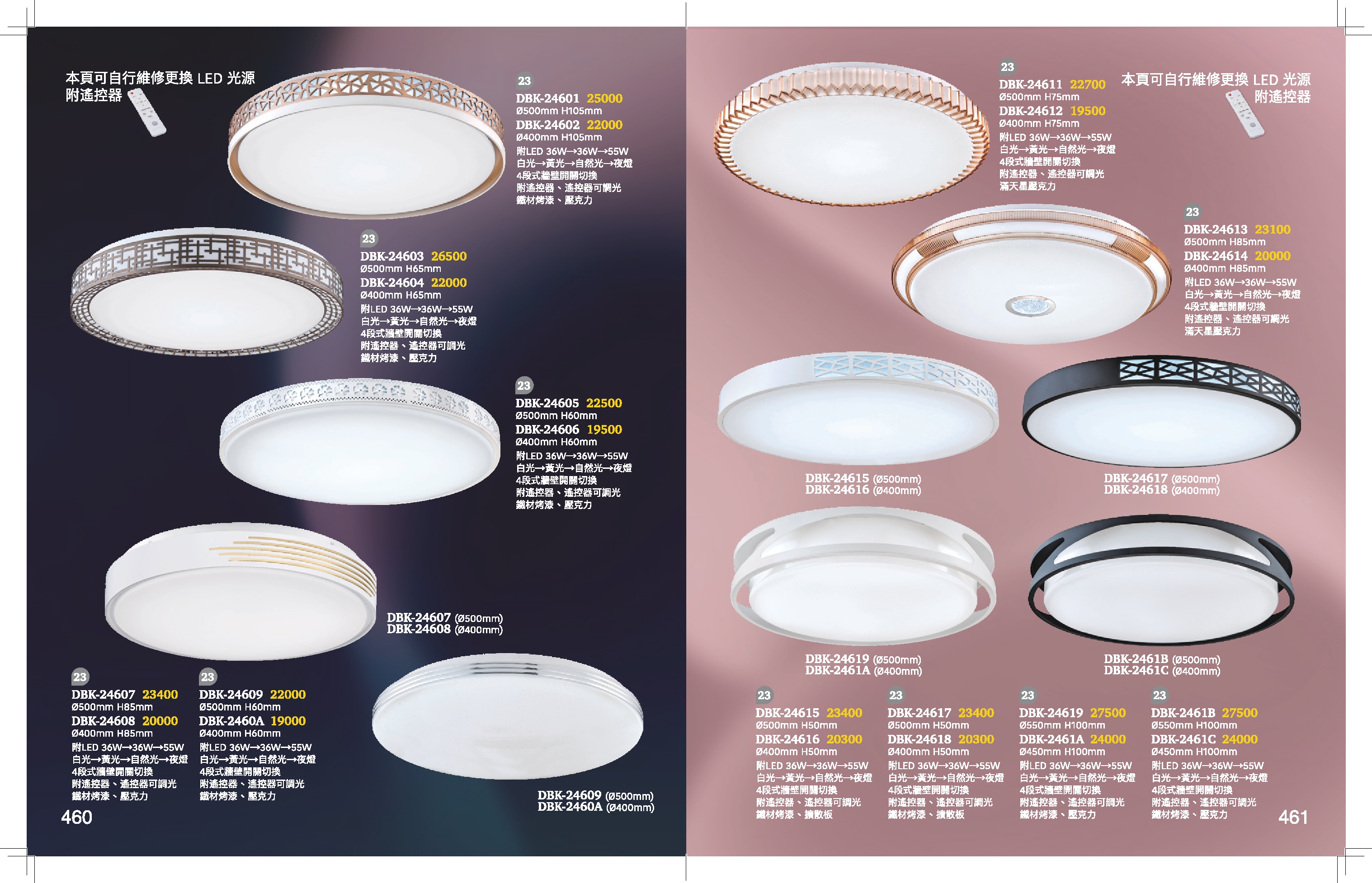 LED吸頂燈系列 K460
